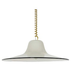 Glass Pendant Lamp by Giusto Toso for Leucos