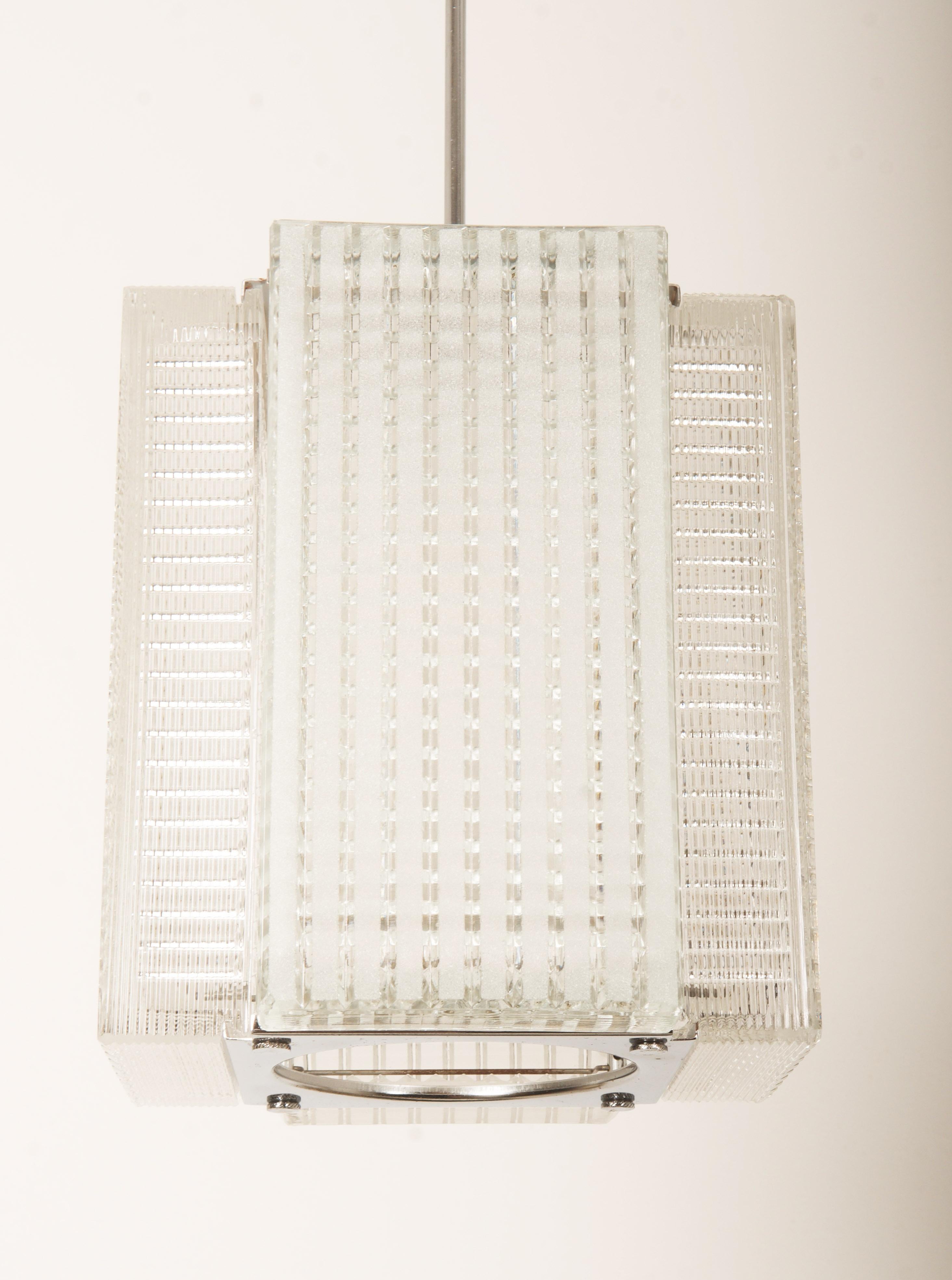 Lámpara colgante de cristal by Napako Presionado en venta