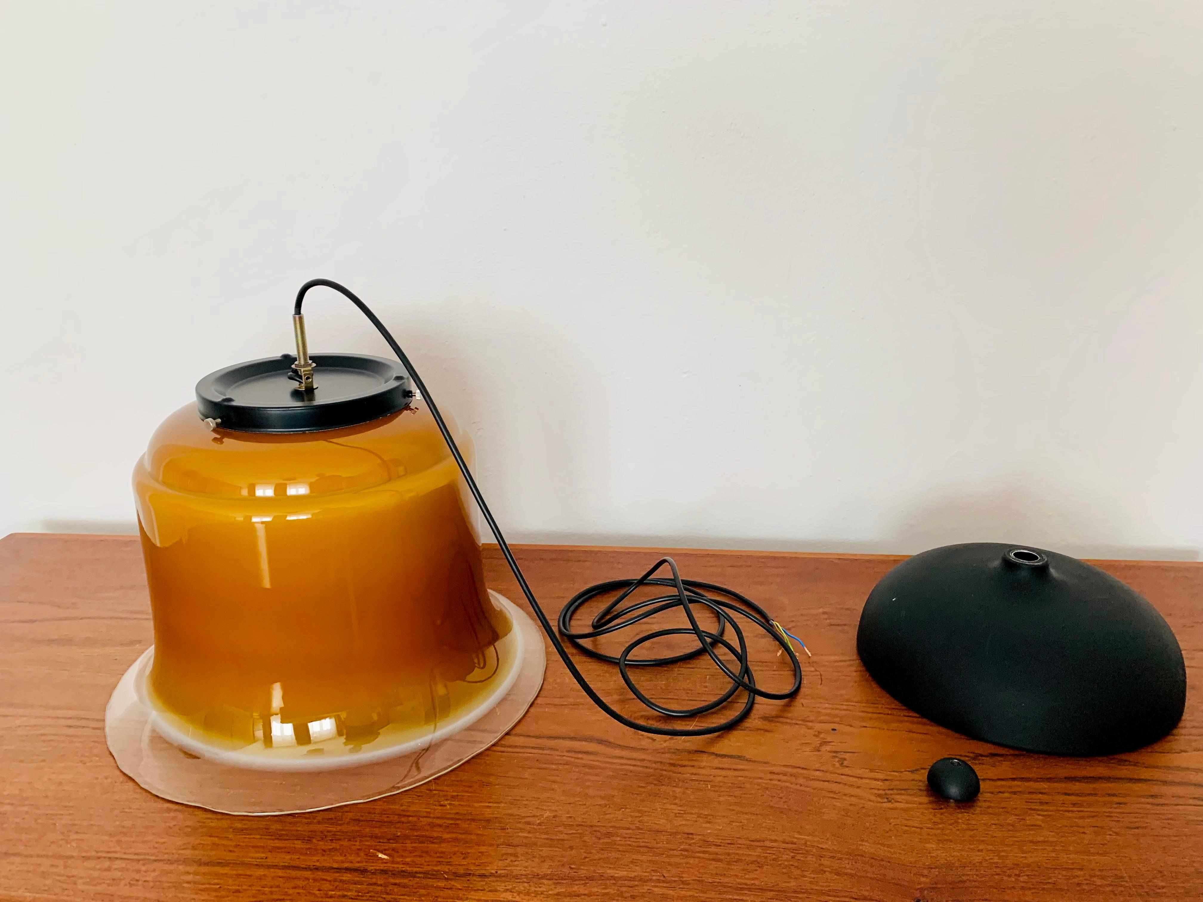 Lámpara colgante de cristal de Peill & Putzler en venta 3