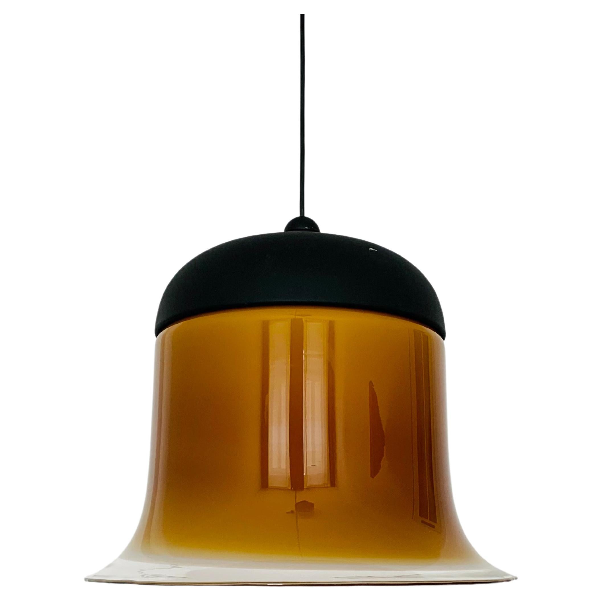 Glass Pendant Lamp by Peill and Putzler