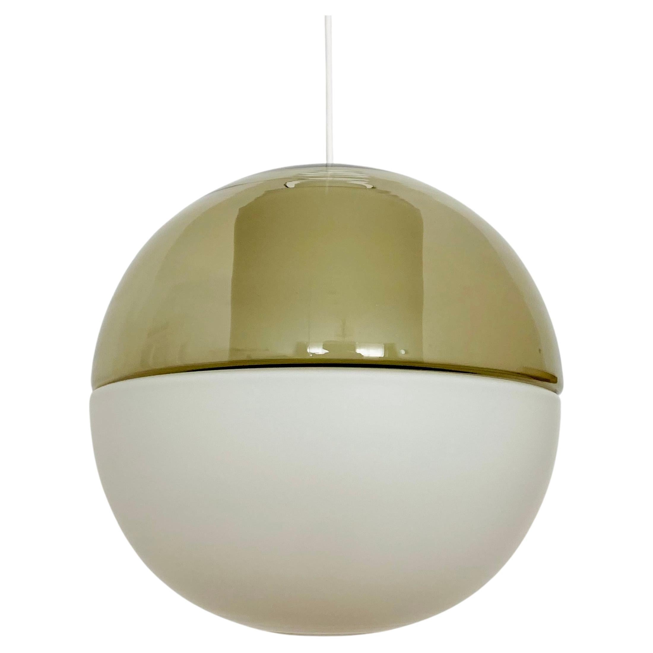 Glass Pendant Lamp by Wilhelm Wagenfeld for Peill and Putzler For Sale
