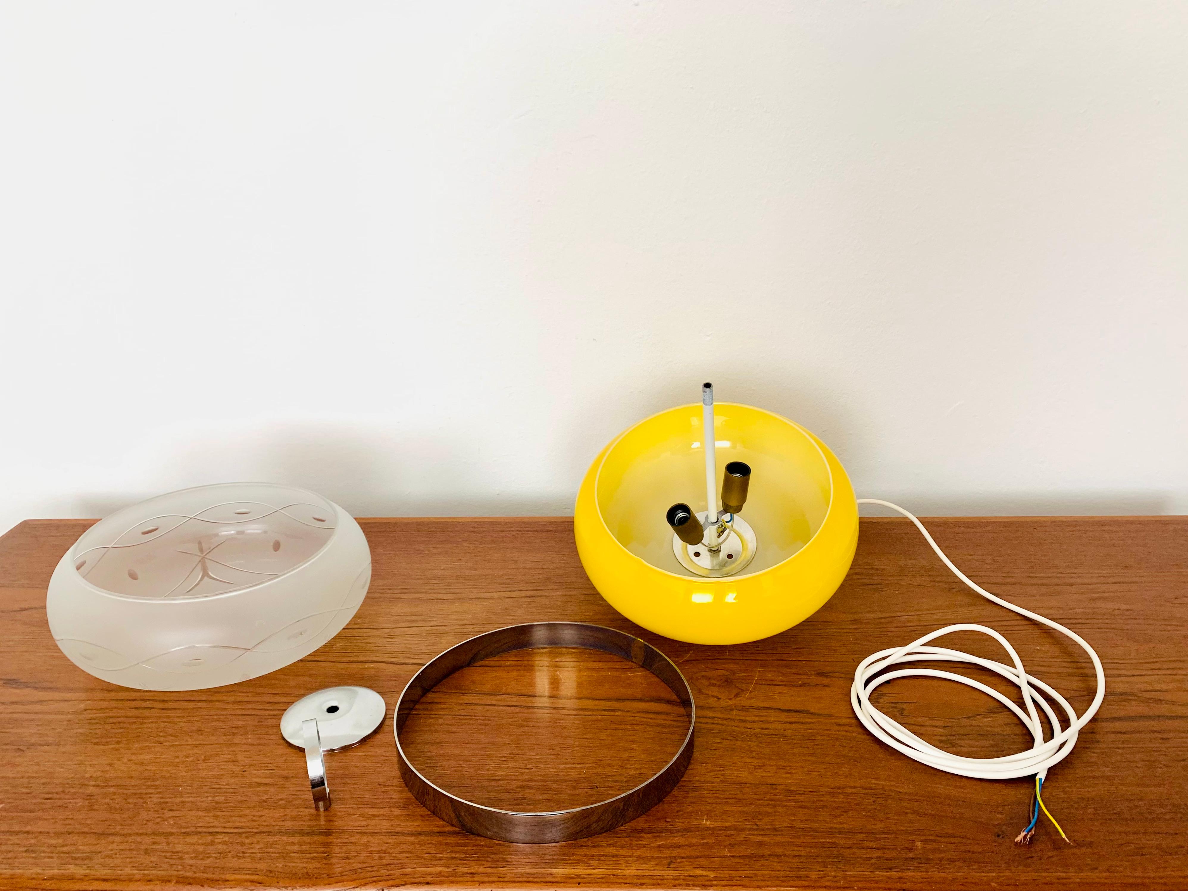 Glass Pendant Lamp For Sale 5