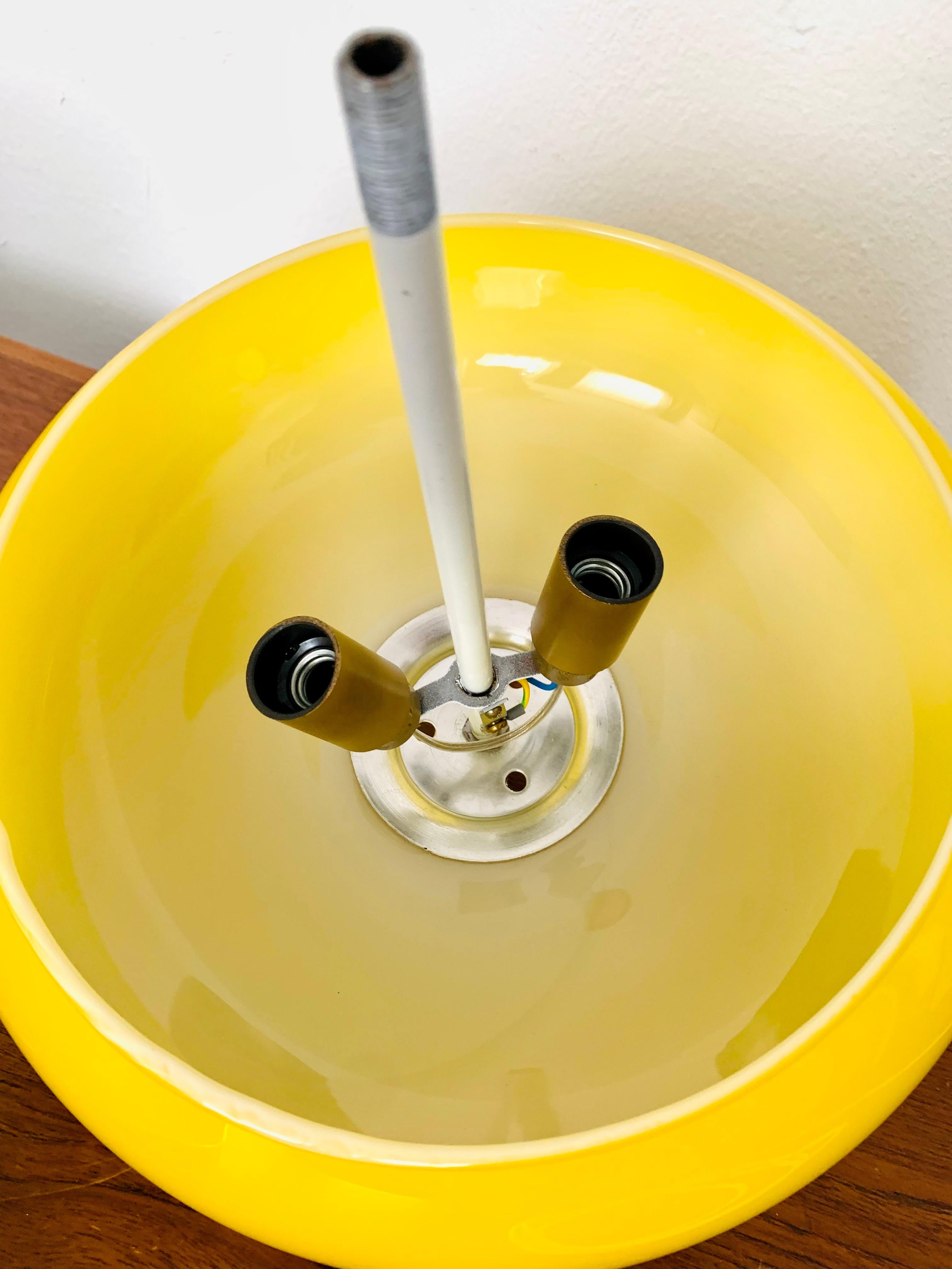 Glass Pendant Lamp For Sale 6