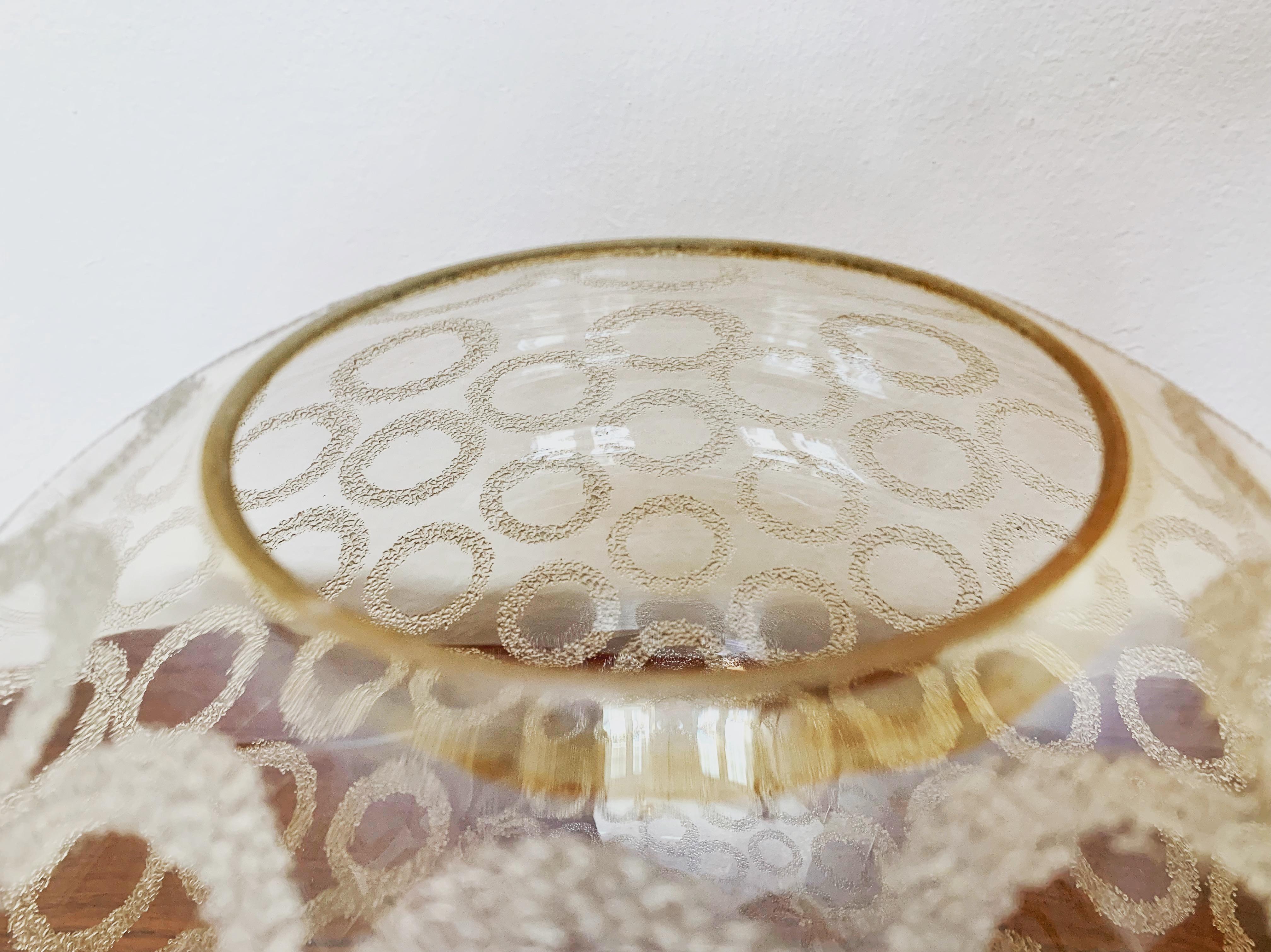 Glass Pendant Lamp For Sale 6