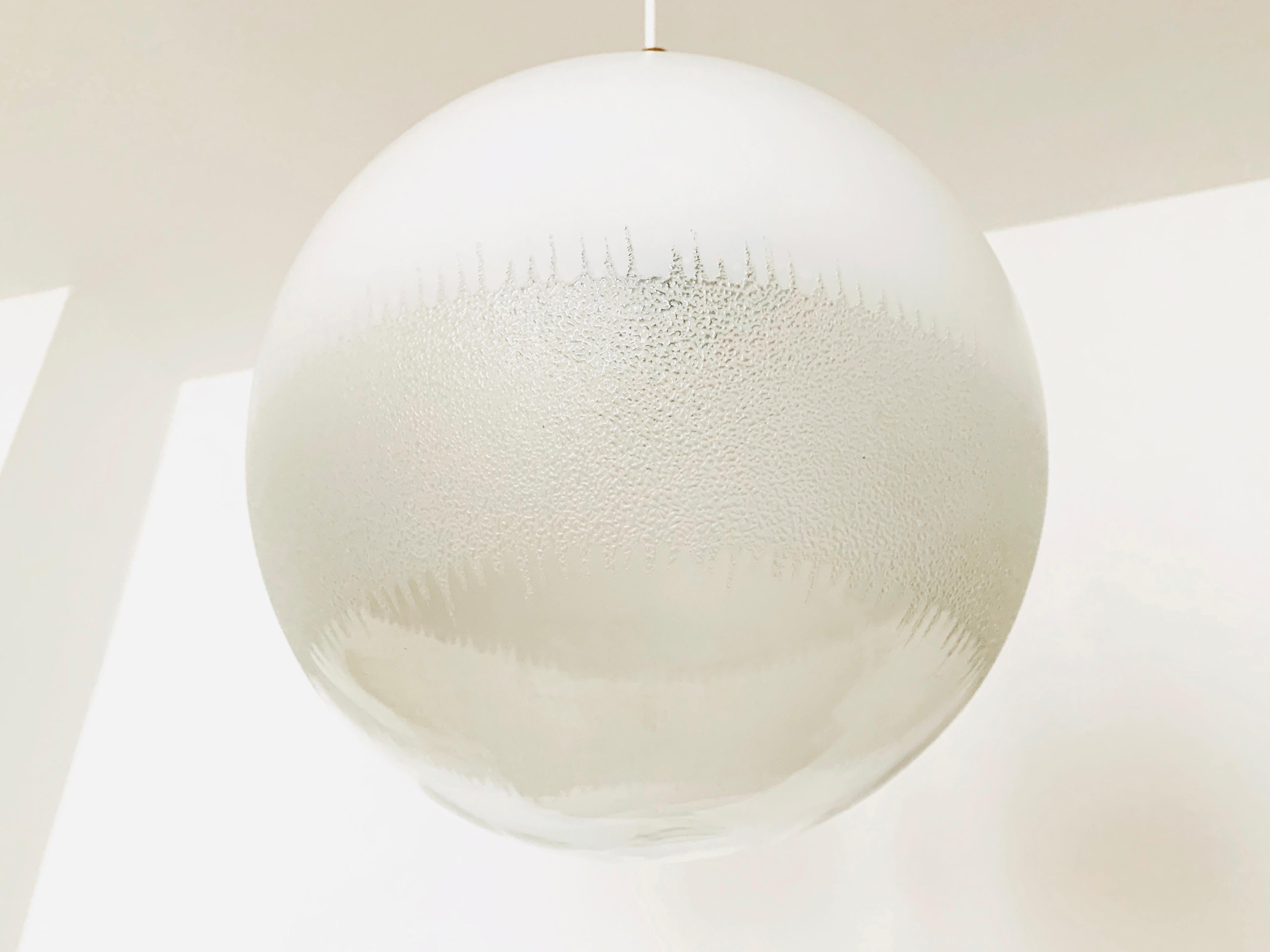 Glas-Pendelleuchte im Zustand „Gut“ im Angebot in München, DE