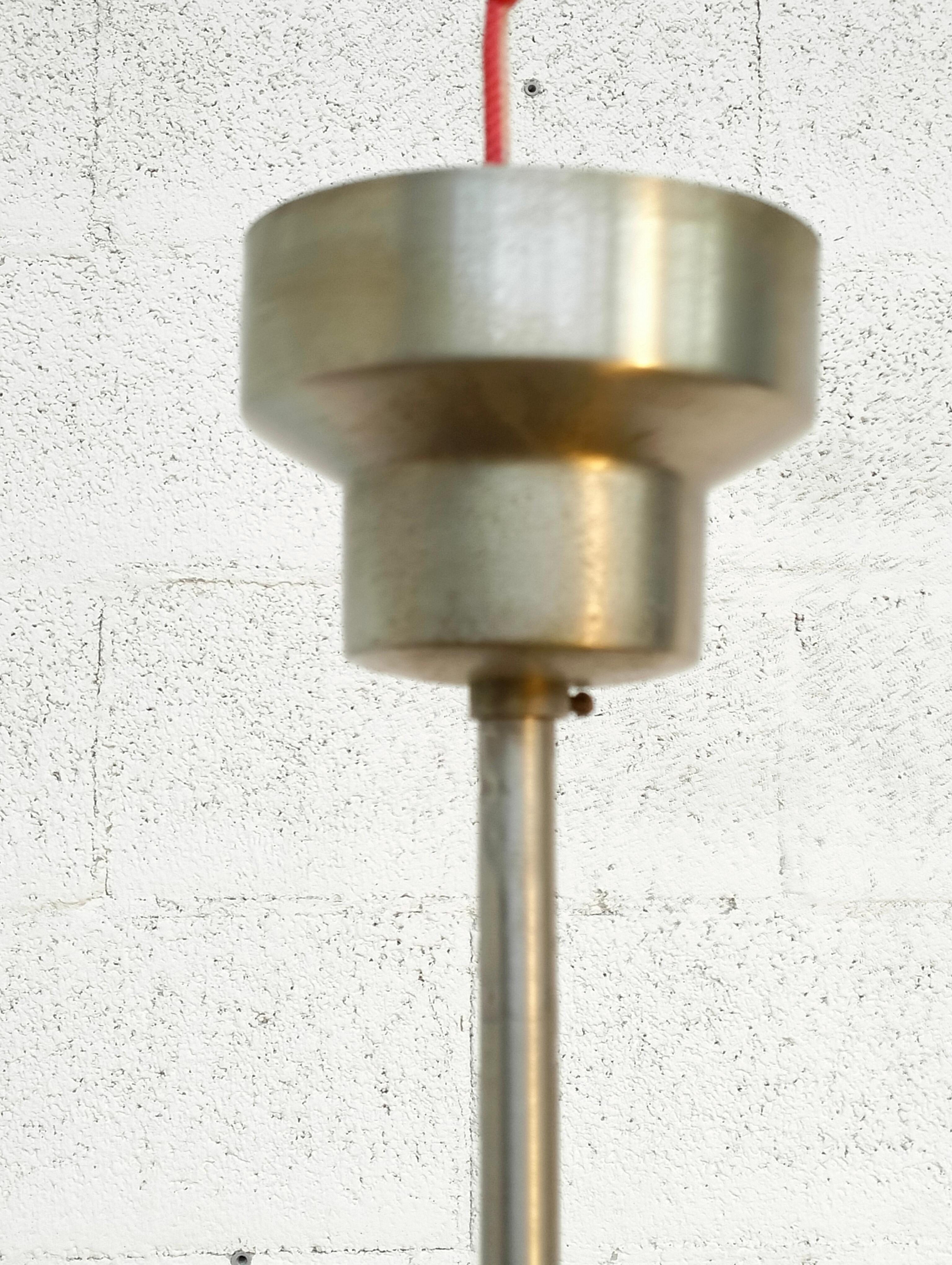 Glass Pendant Lamp “Kappa” Model by Sergio Mazza for Artemide 60s For Sale 4