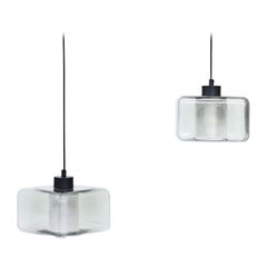 Glass Pendant Lamps by Carl Fagerlund for Orrefors