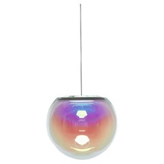 Glass Pendant Light "Iris Globe" 30 cm,  Sebastian Scherer for NEO/CRAFT