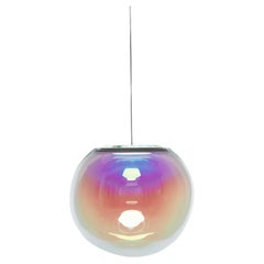 Glass Pendant Light "Iris Globe" 35 cm,  Sebastian Scherer for NEO/CRAFT