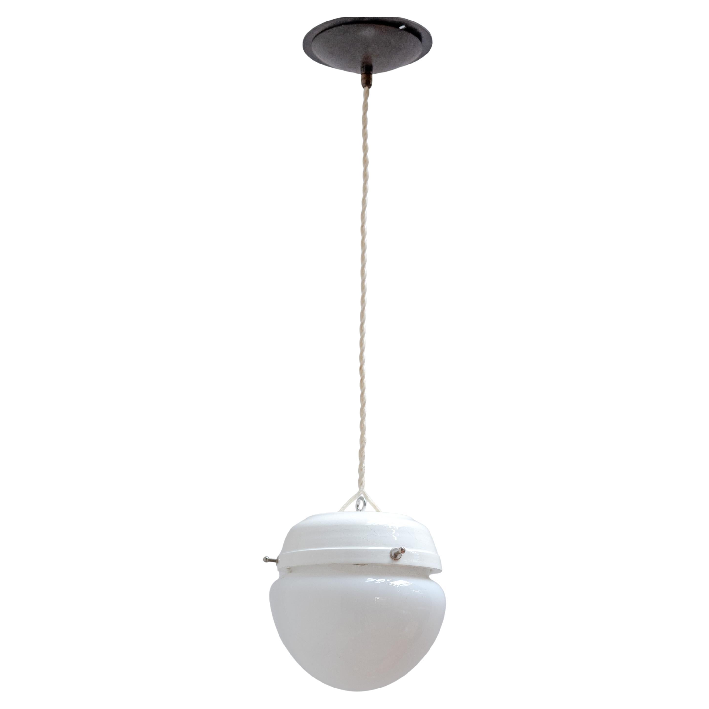 Glas-Pendelleuchte, Italien im Angebot