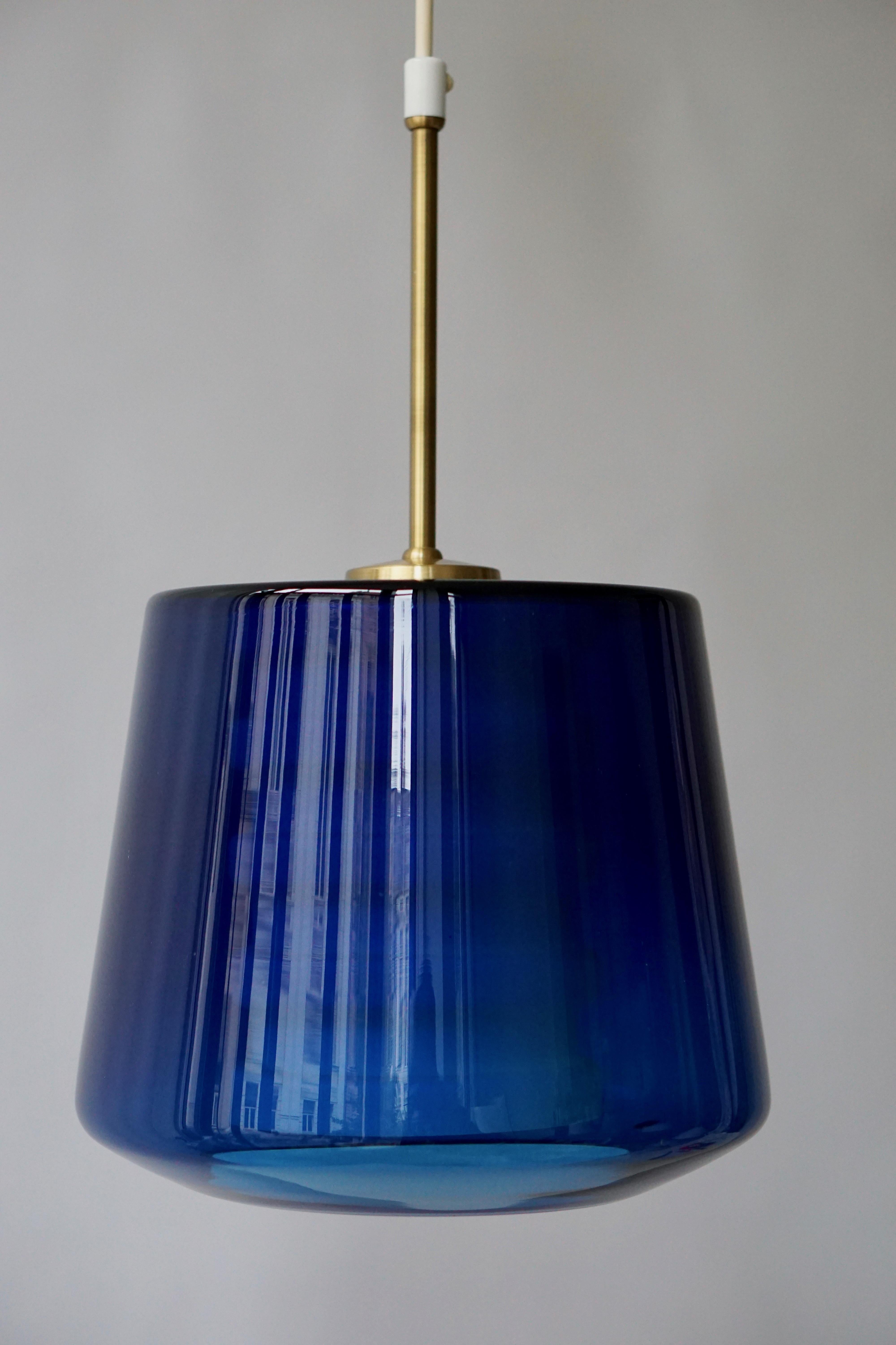 Swedish Glass Pendant Light, Sweden For Sale