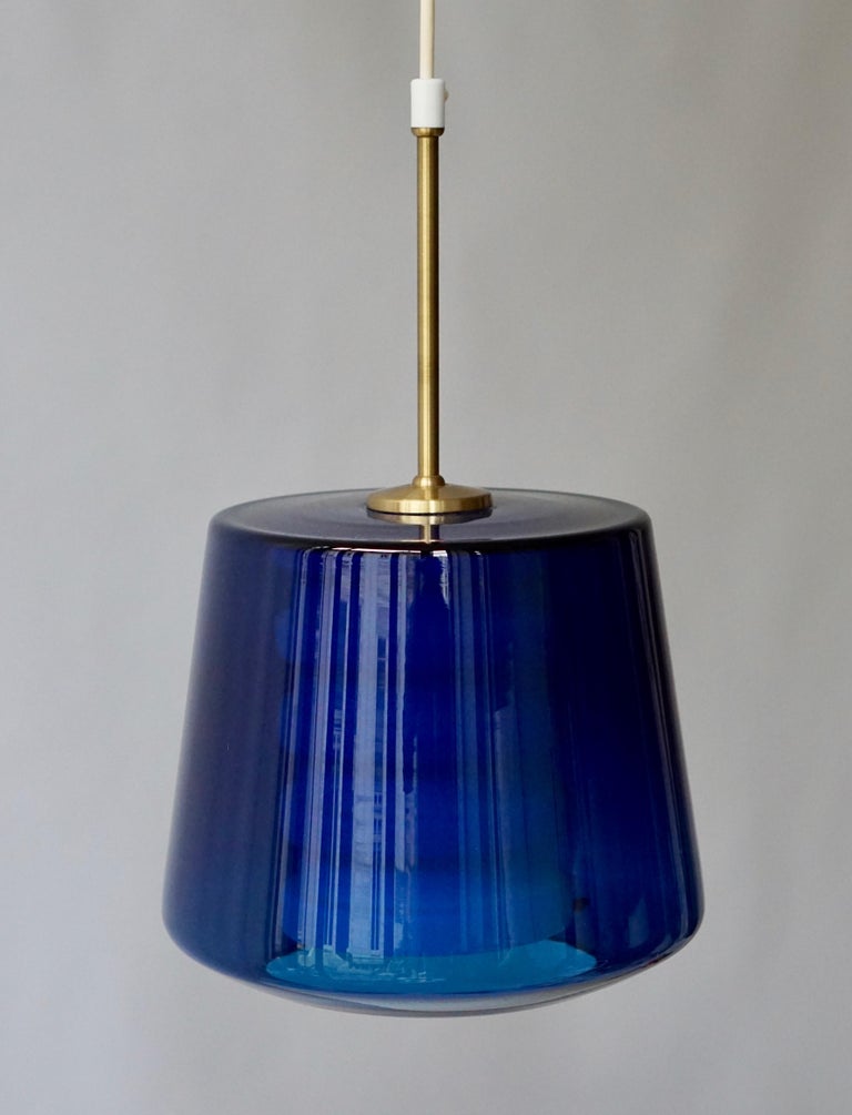 20th Century Glass Pendant Light,Sweden For Sale