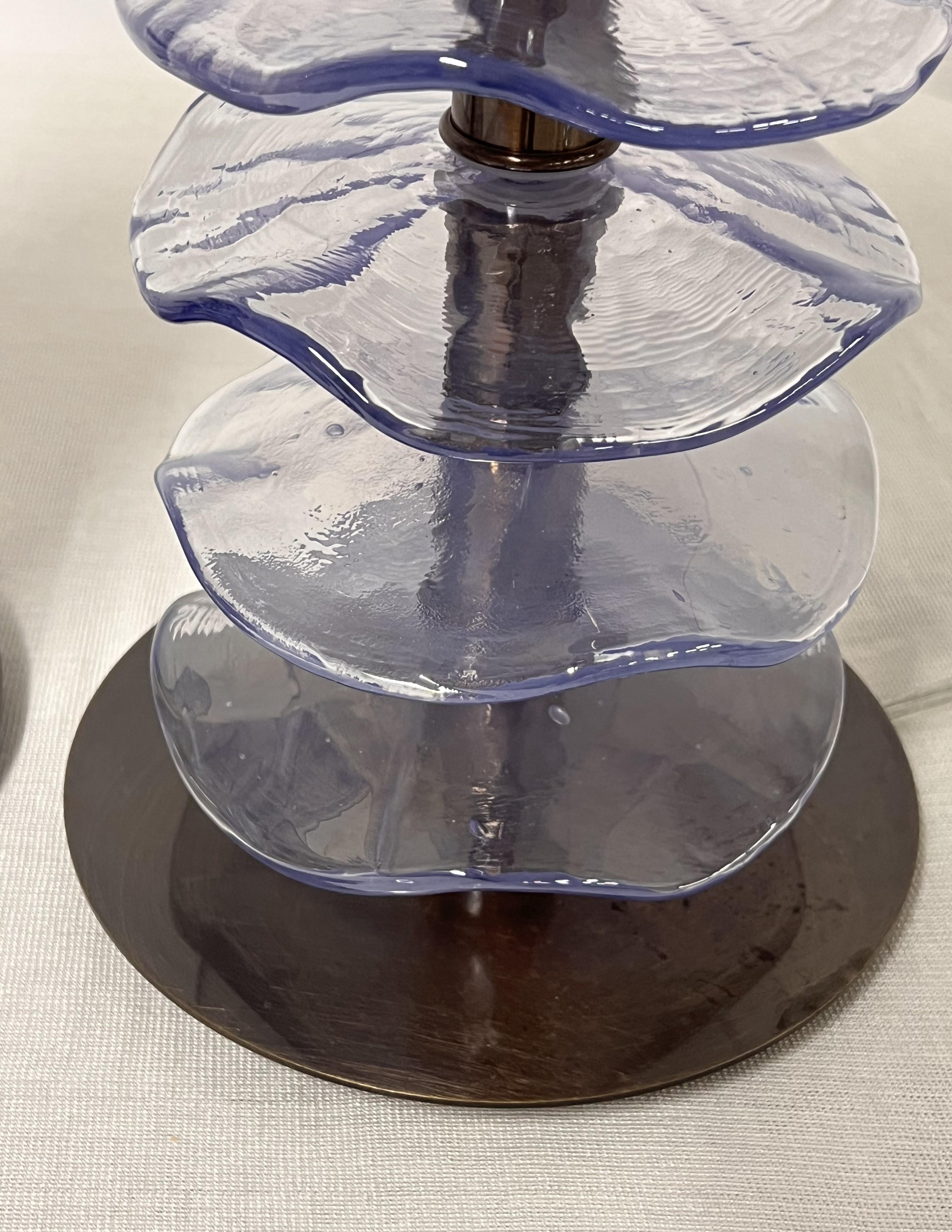 Lampade da tavolo in vetro 