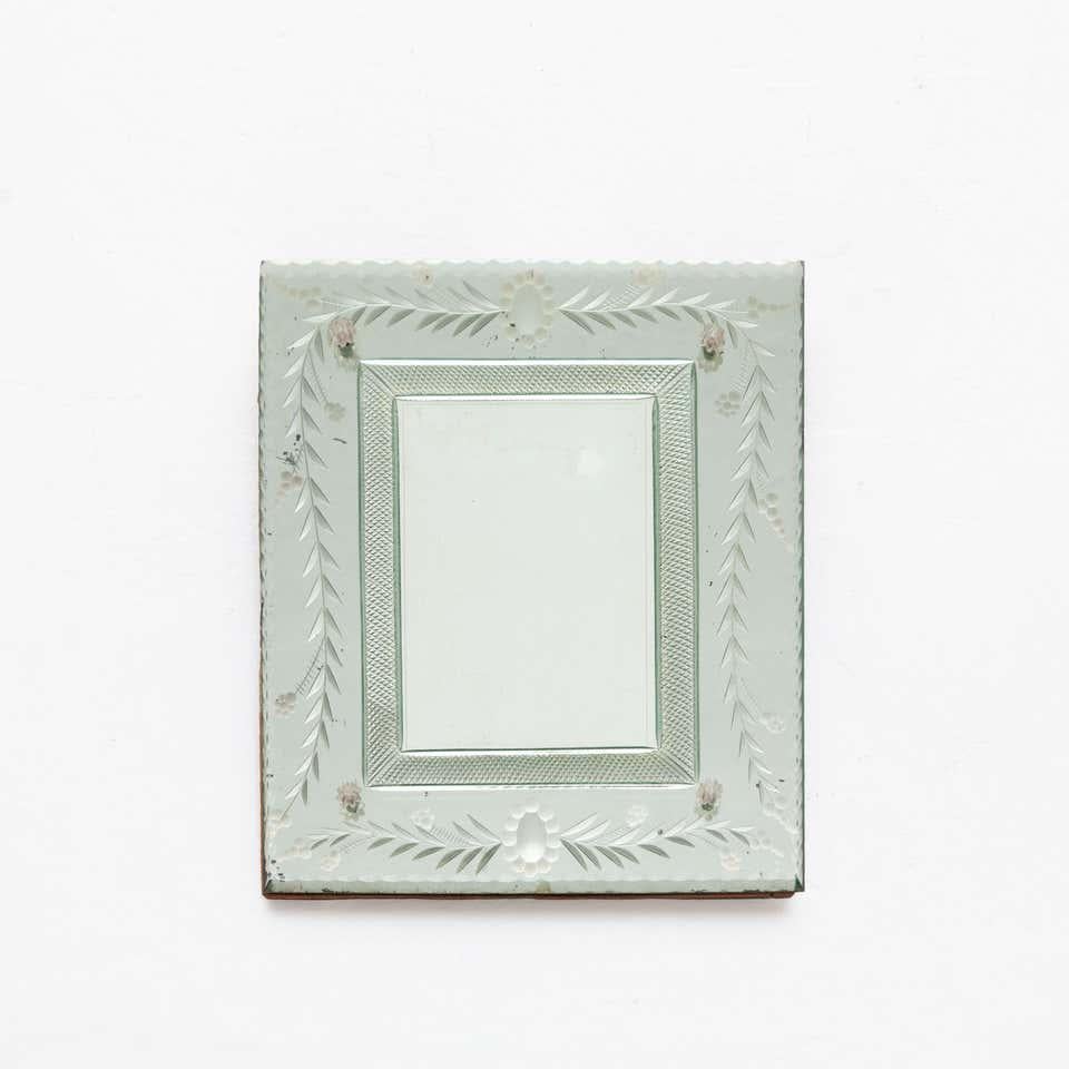 Glass Picture Frame, circa 1950 For Sale 2