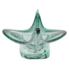 20th Century Italian Glass Plateau, Clear Antique Serveware