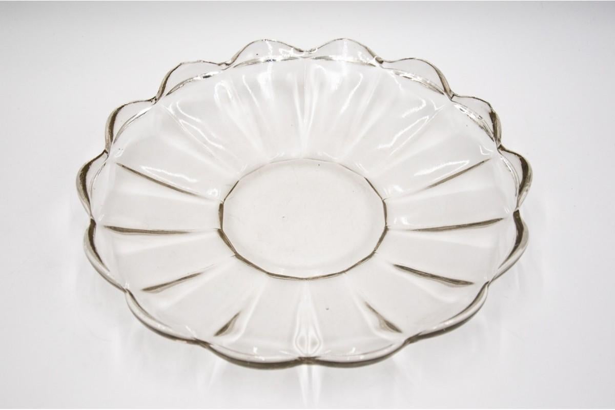 Mid-Century Modern Glass Platter For Sale