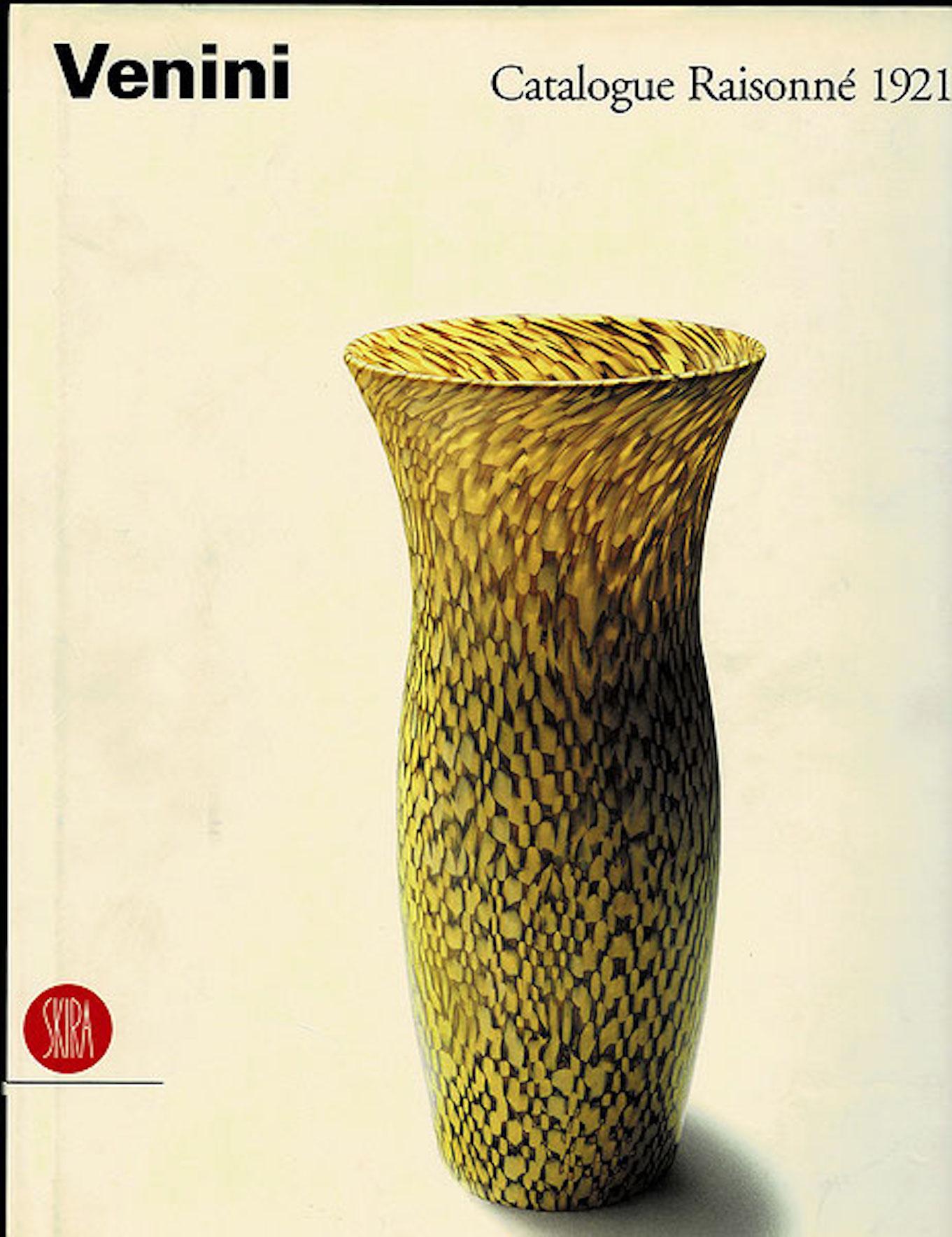 Italian Glass Polychrome Fasce Verticali Bottle by Fulvio Bianconi for Venini For Sale