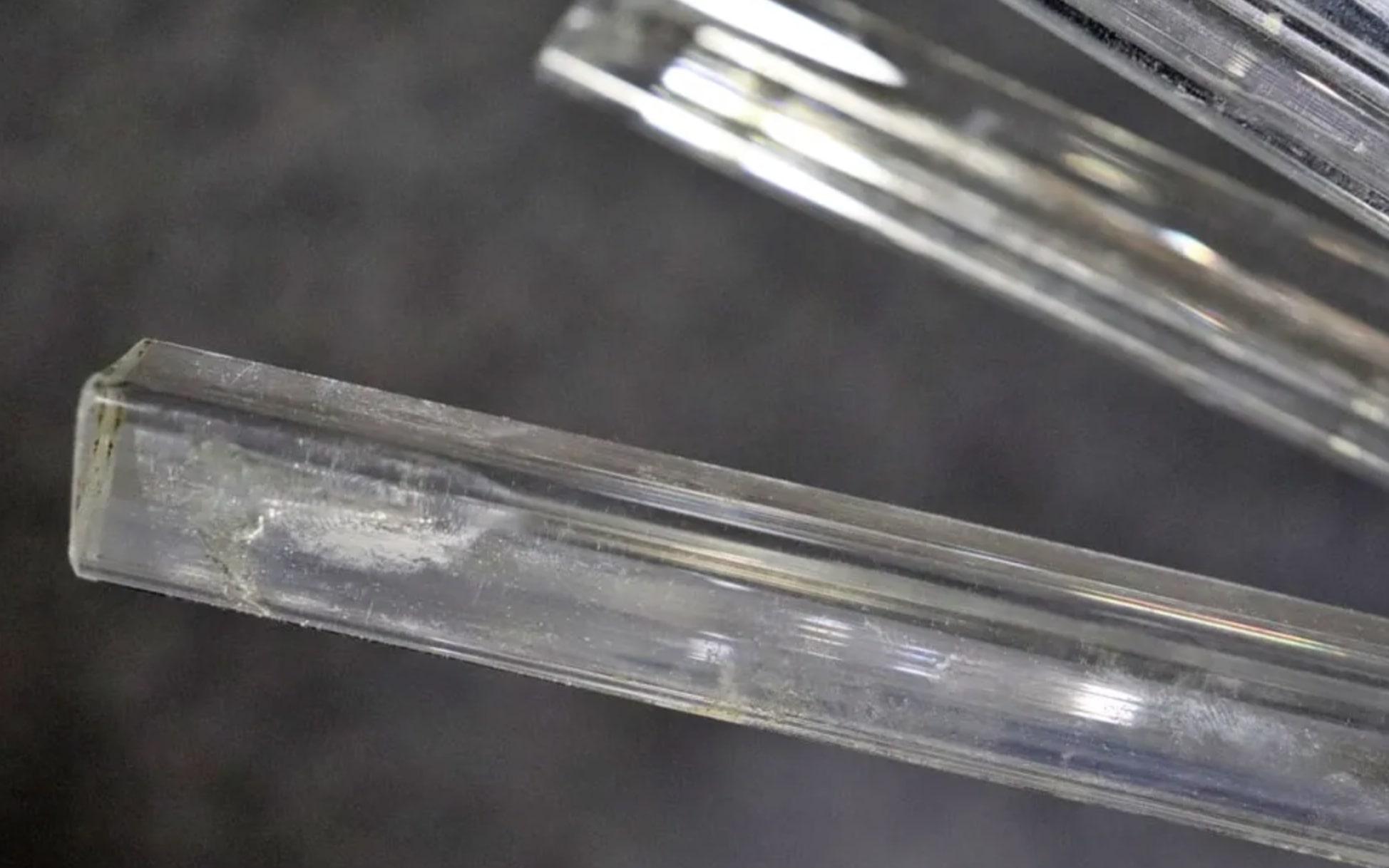 Mid-Century Modern Glass Prism Sputnik Chandelier For Sale