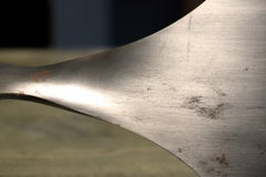 Glass Propeller Coffee Table by Knut Hesterberg for Ronald Schmidt, 1967