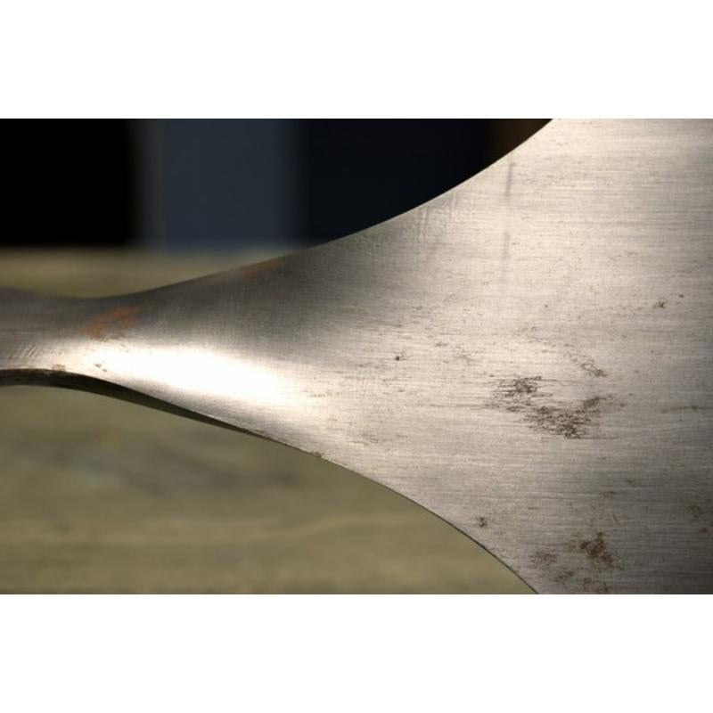 Mesa baja de hélice de cristal de Knut Hesterberg para Ronald Schmidt, 1967 Era espacial en venta