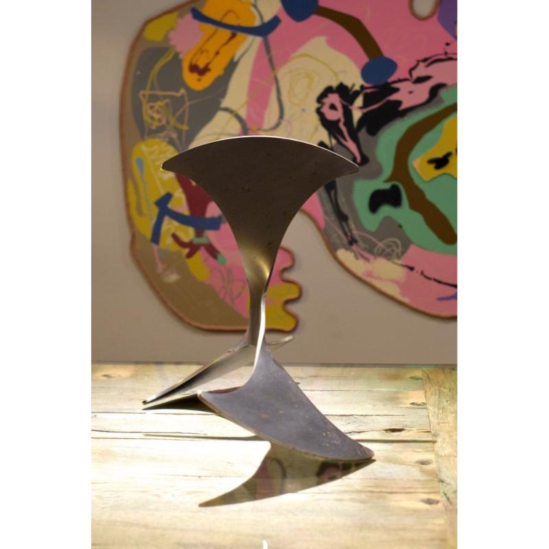 Mesa baja de hélice de cristal de Knut Hesterberg para Ronald Schmidt, 1967 siglo XX en venta
