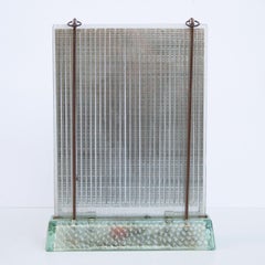Glass Radiator by Rene-Andre Coulon for Saint-Goban, France, 1937