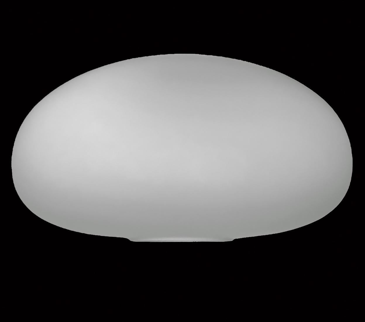 Mid-Century Modern Glass Replacement Shade for Laurel Lamp in Frosted White Globe Form For Sale