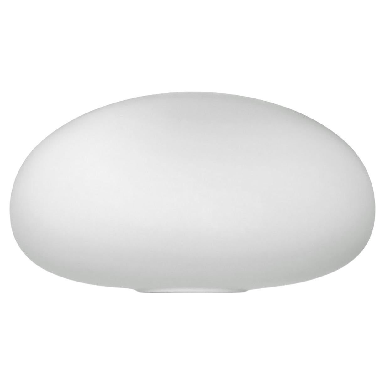 Glass Replacement Shade for Laurel Lamp in Frosted White Globe Form For Sale