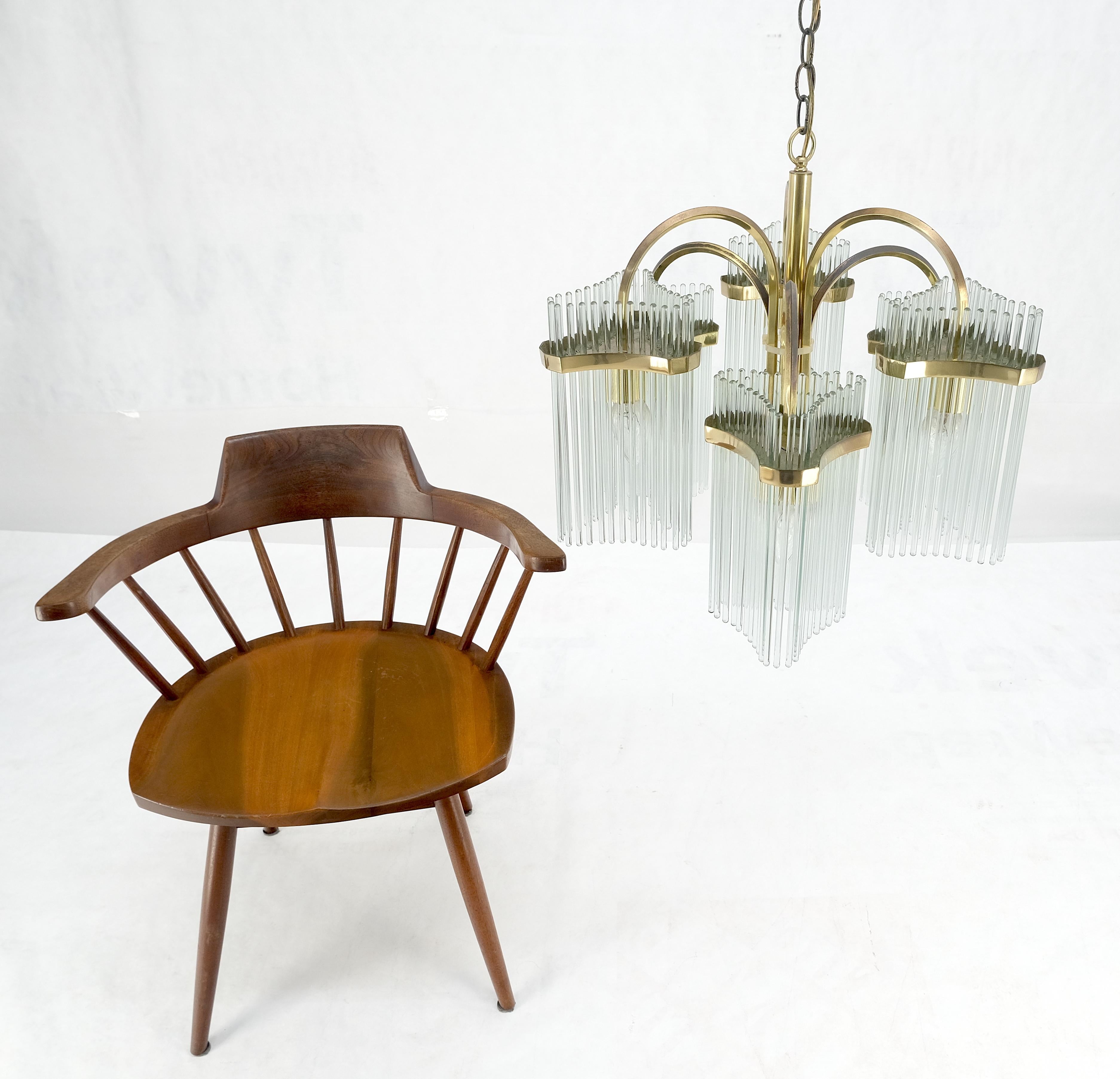 Prismi a bacchetta di vetro Gaetano Sciolari Lampadario Stupefacente. in vendita 8