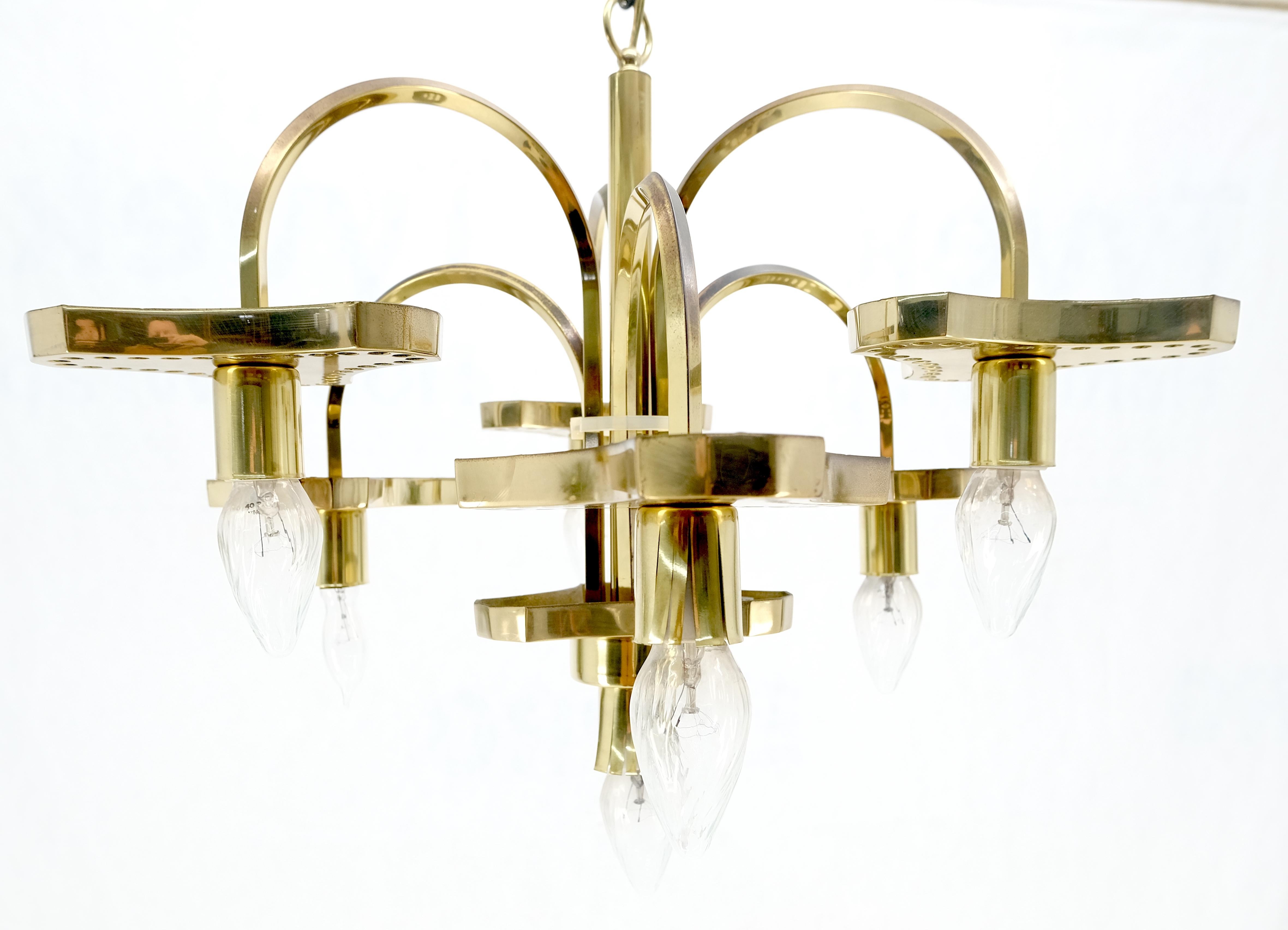 XX secolo Prismi a bacchetta di vetro Gaetano Sciolari Lampadario Stupefacente. in vendita