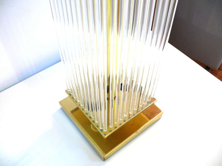 glass rod lamp