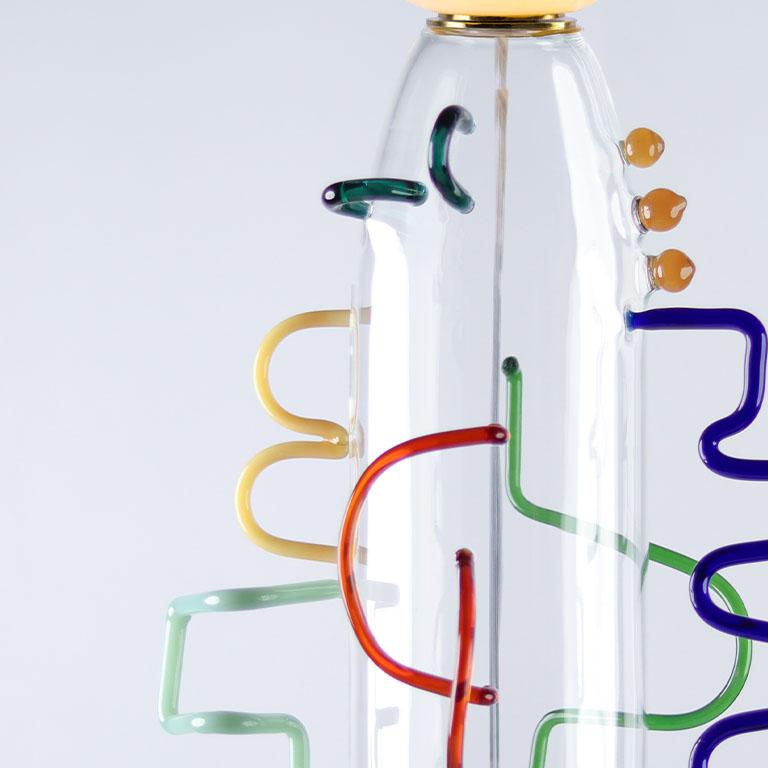 Design by Diego Olivero Studio using borosilicate glass. 
Each piece is unique and made to order, please considered some slight variations. 
Featured in Architectural Digest and Elle Decor 
Winner The Best in Tabletop by NYCXDesign 
Each piece ships