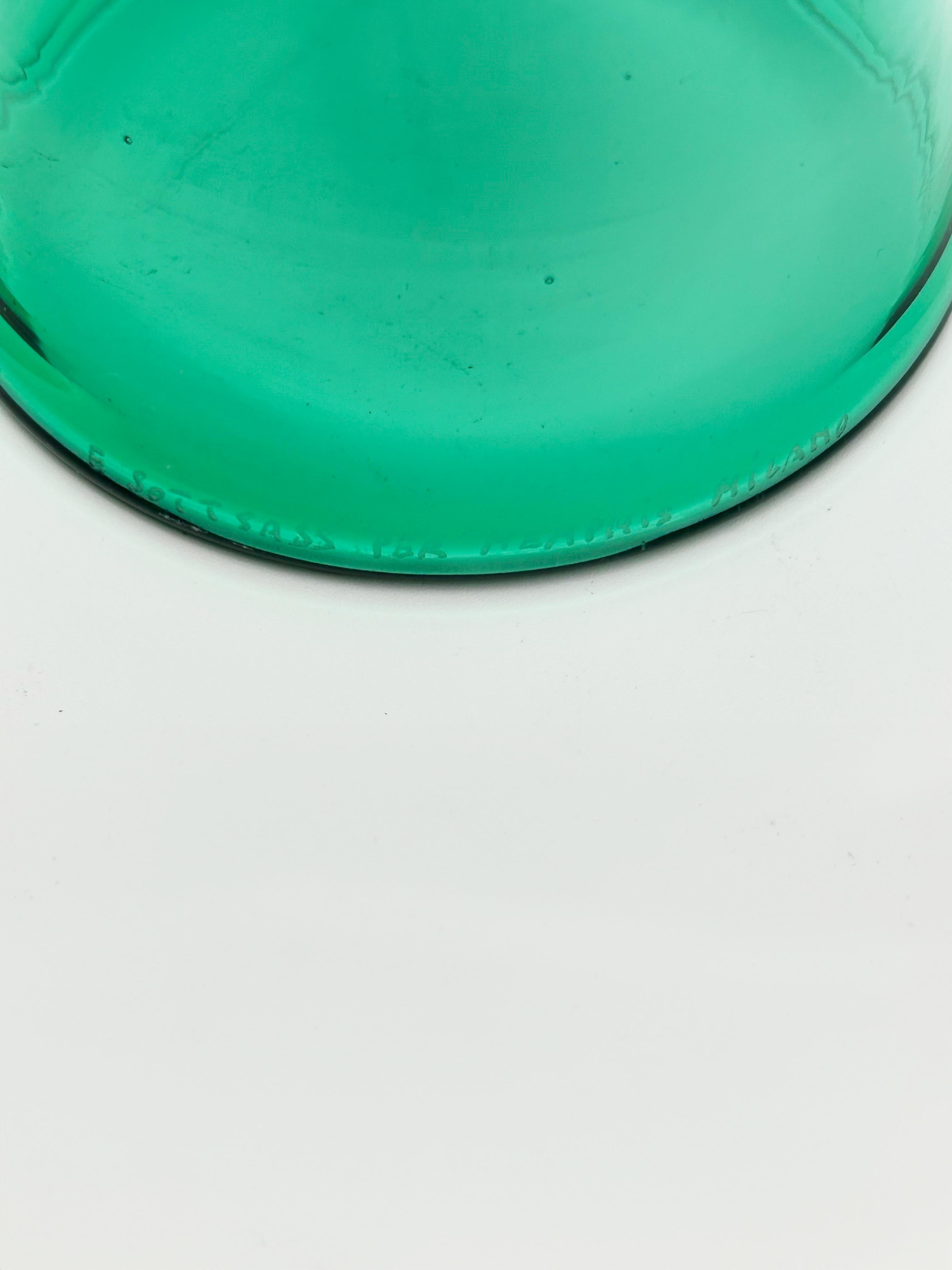 Mid-Century moderno Scultura in vetro, Ananke di Ettore Sottsass (1917-2007) in vendita