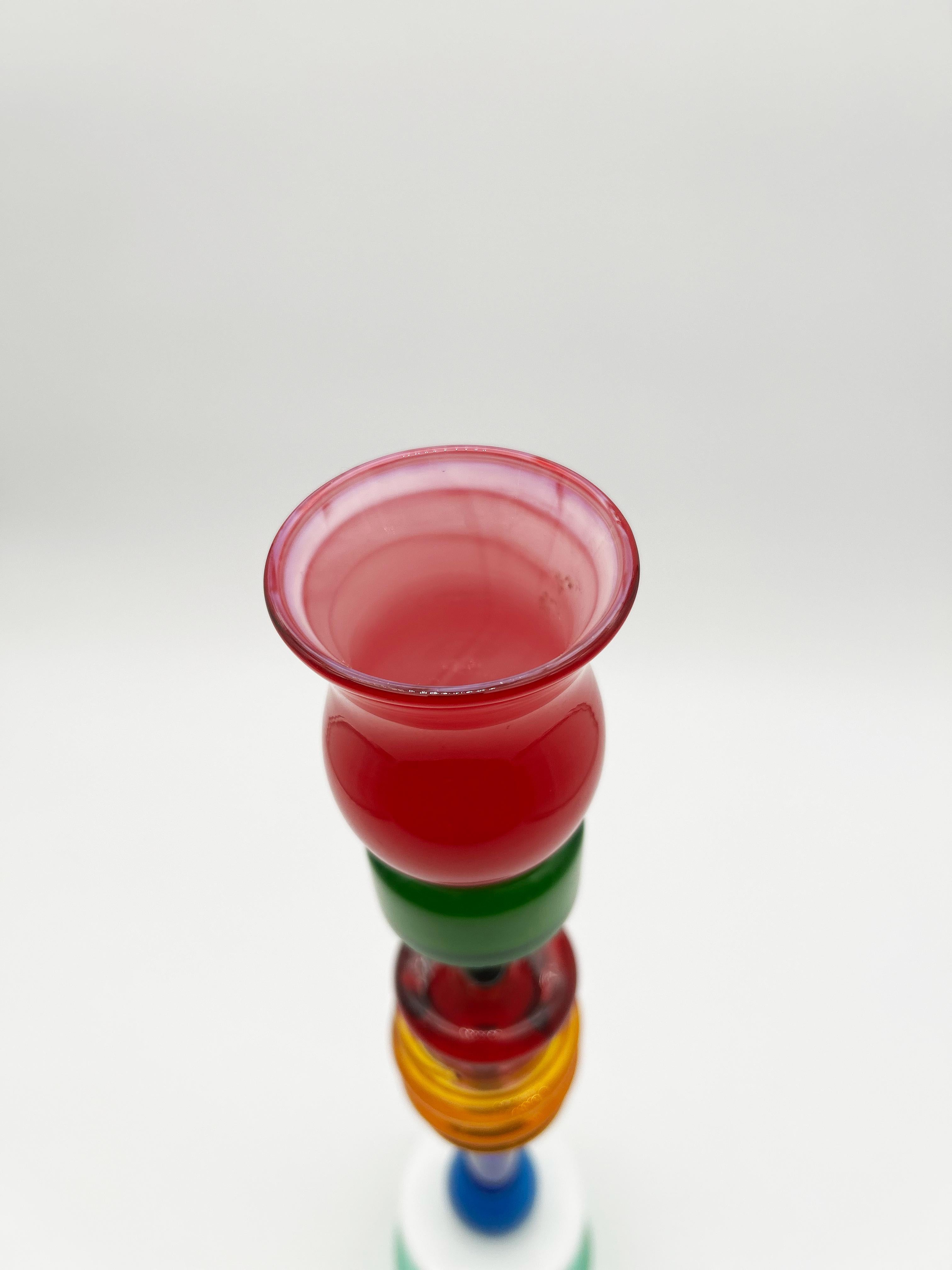 Scultura in vetro, Ananke di Ettore Sottsass (1917-2007) In condizioni ottime in vendita a NEUILLY-SUR-SEINE, FR