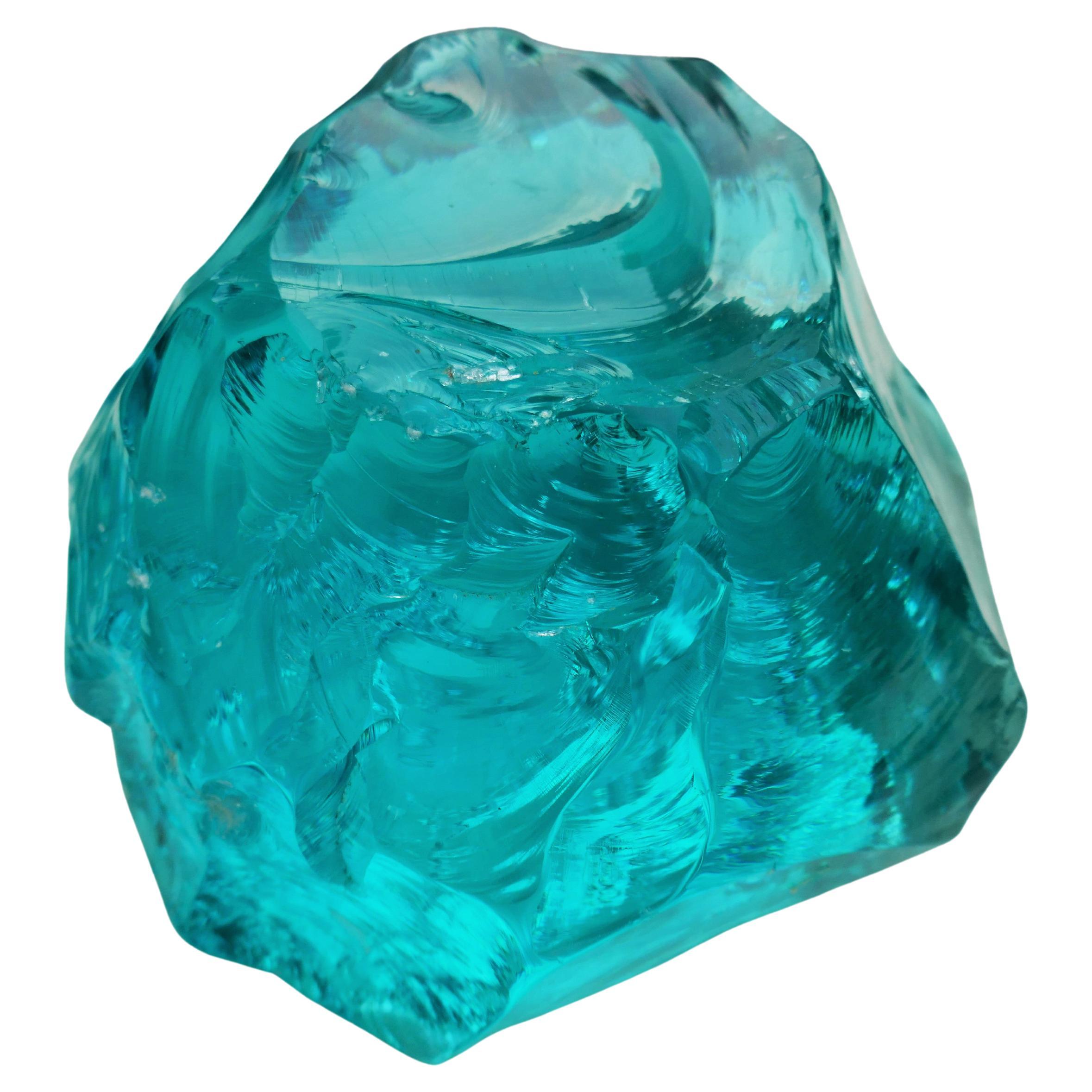 Glass sculpture attributed to Fontana Arte. (Italian) im Angebot