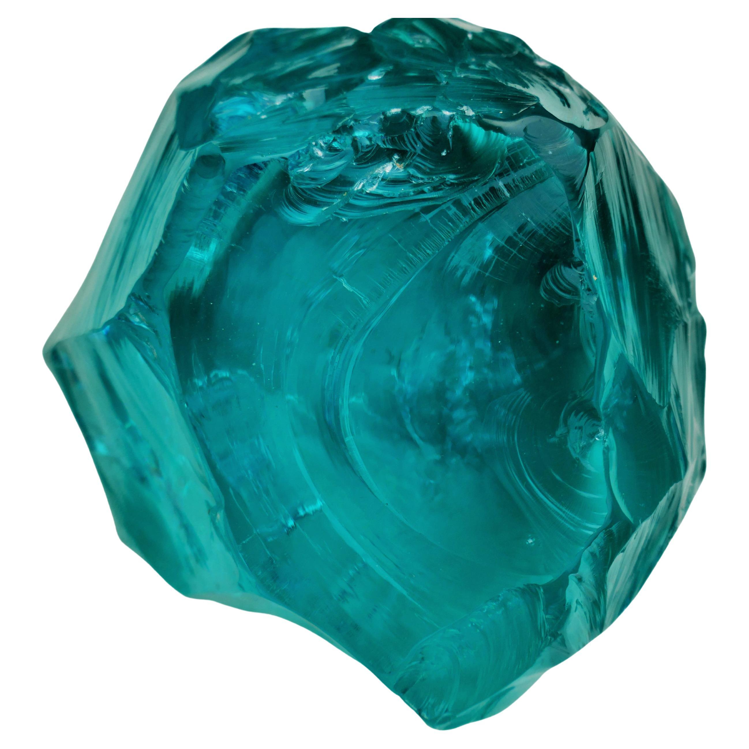 Glass sculpture attributed to Fontana Arte. (Mid-20th Century) im Angebot