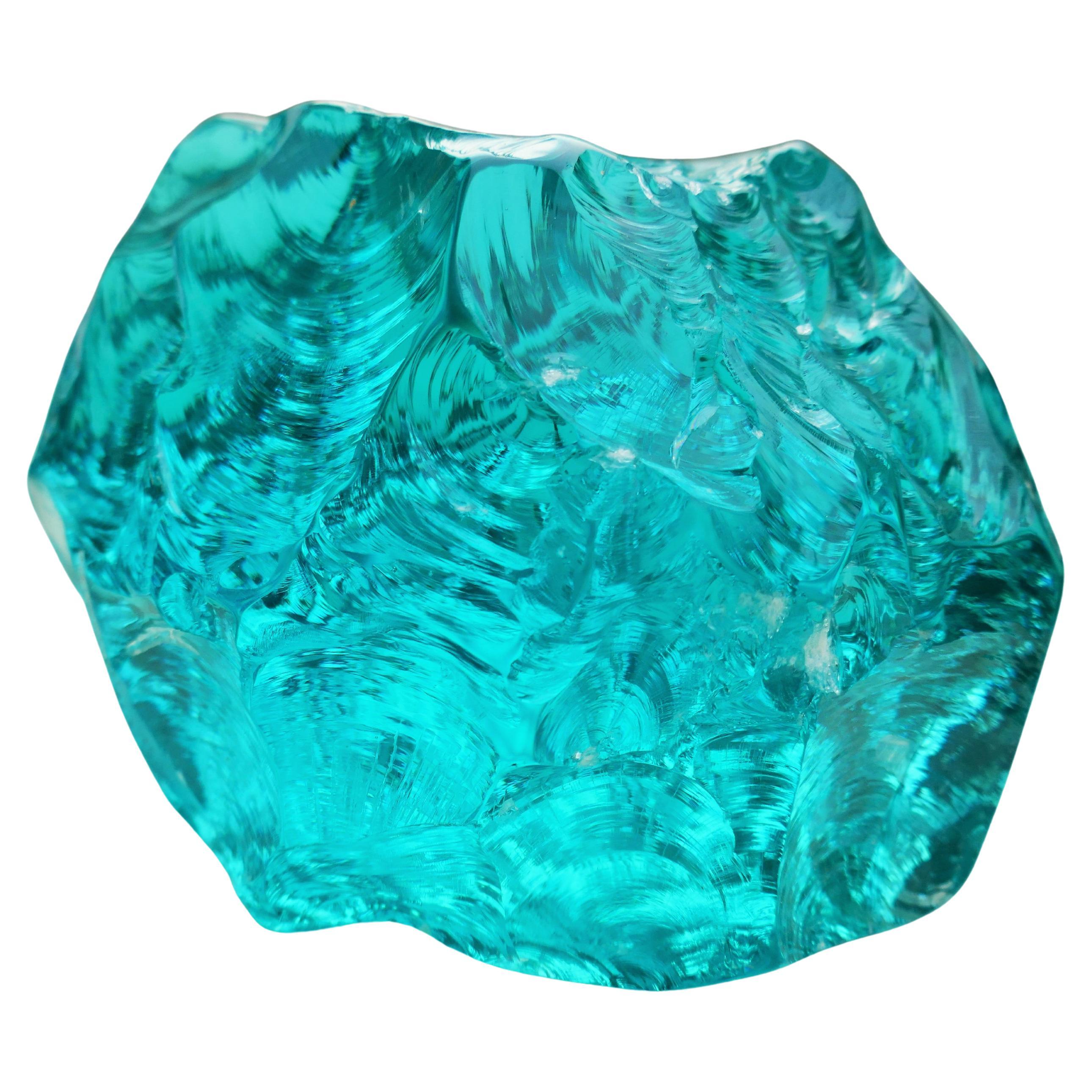 Glass sculpture attributed to Fontana Arte. im Angebot 2