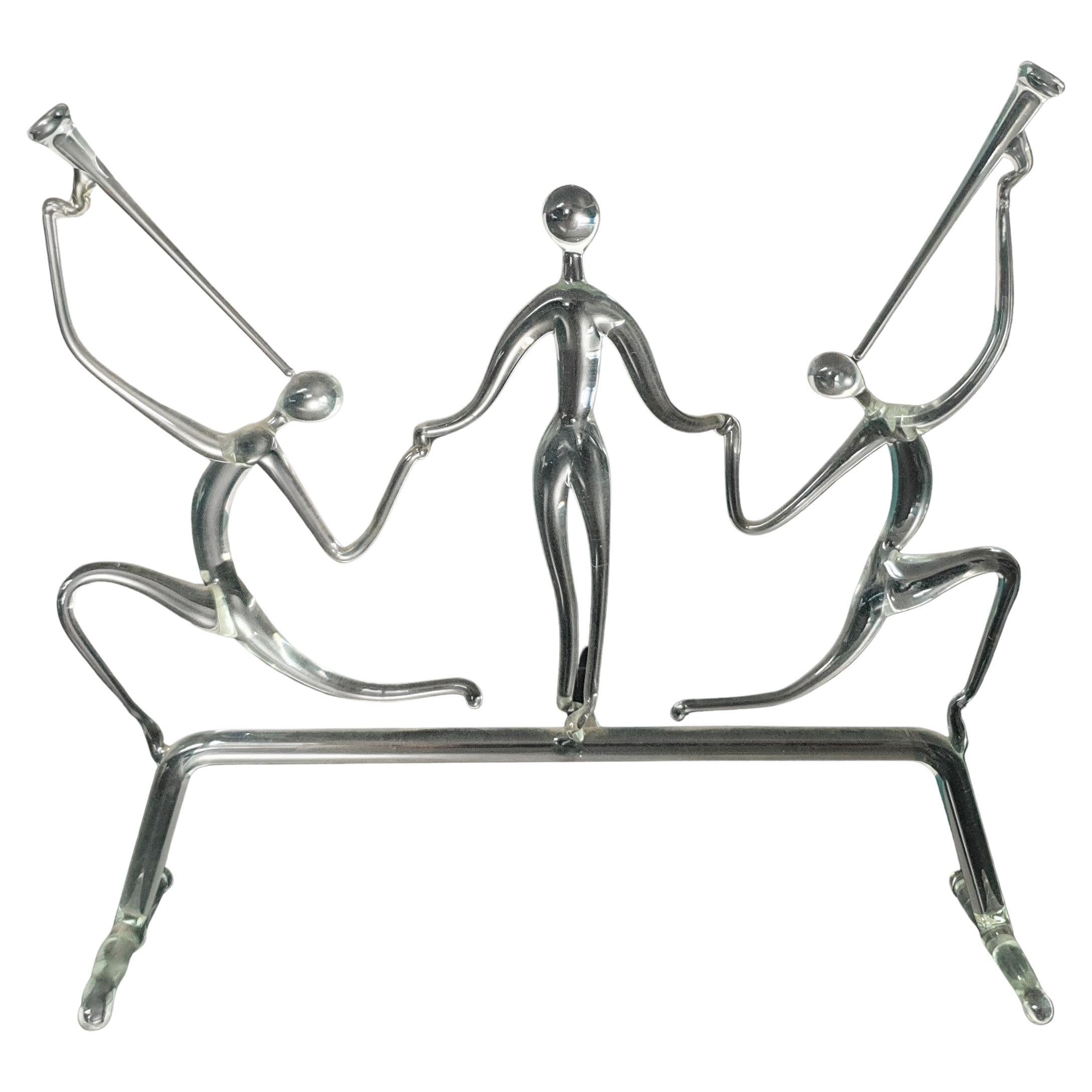 Glass sculpture by Bimini For Sale