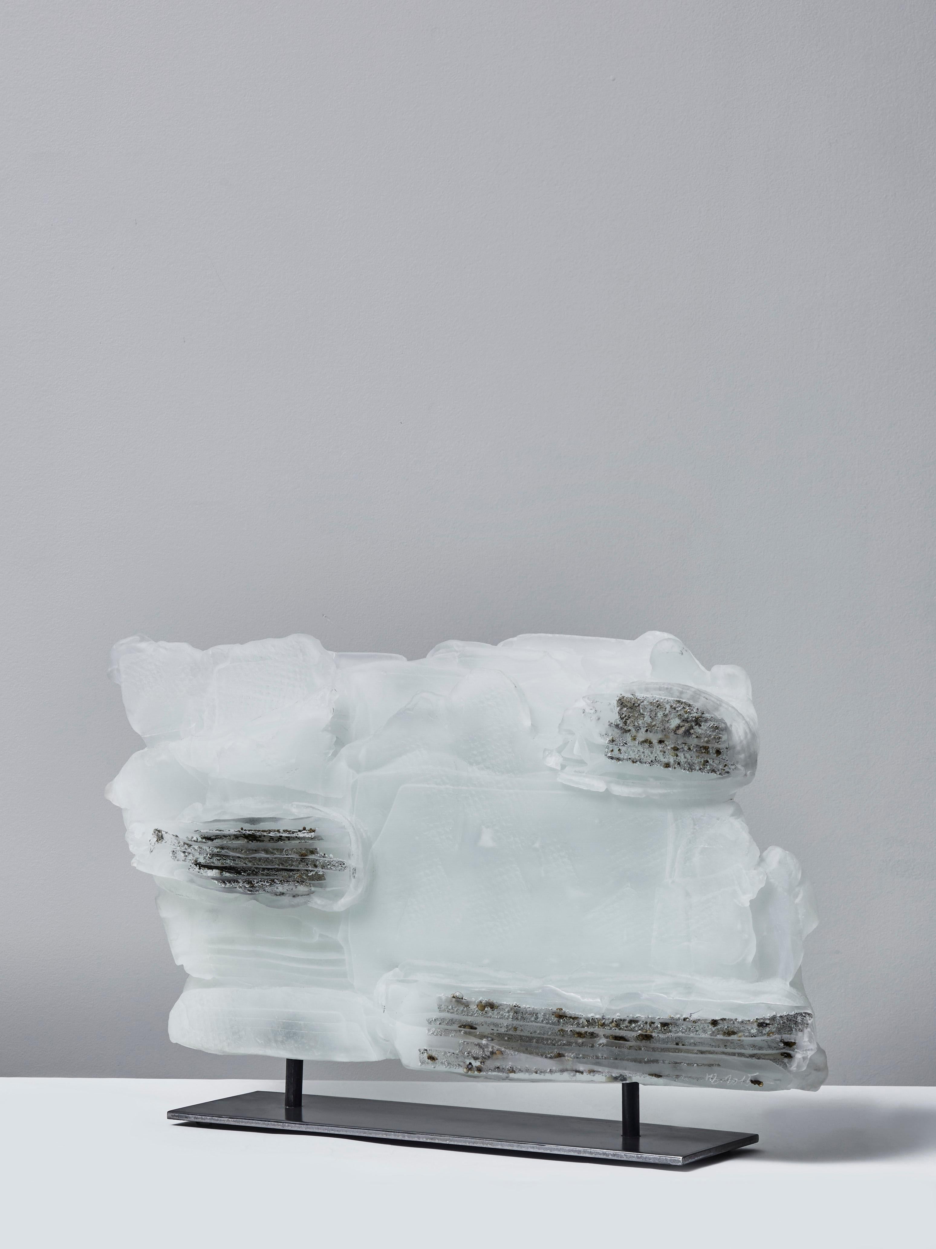 Glasskulptur aus Glas von Marc L. zu Kostpreis (Moderne) im Angebot