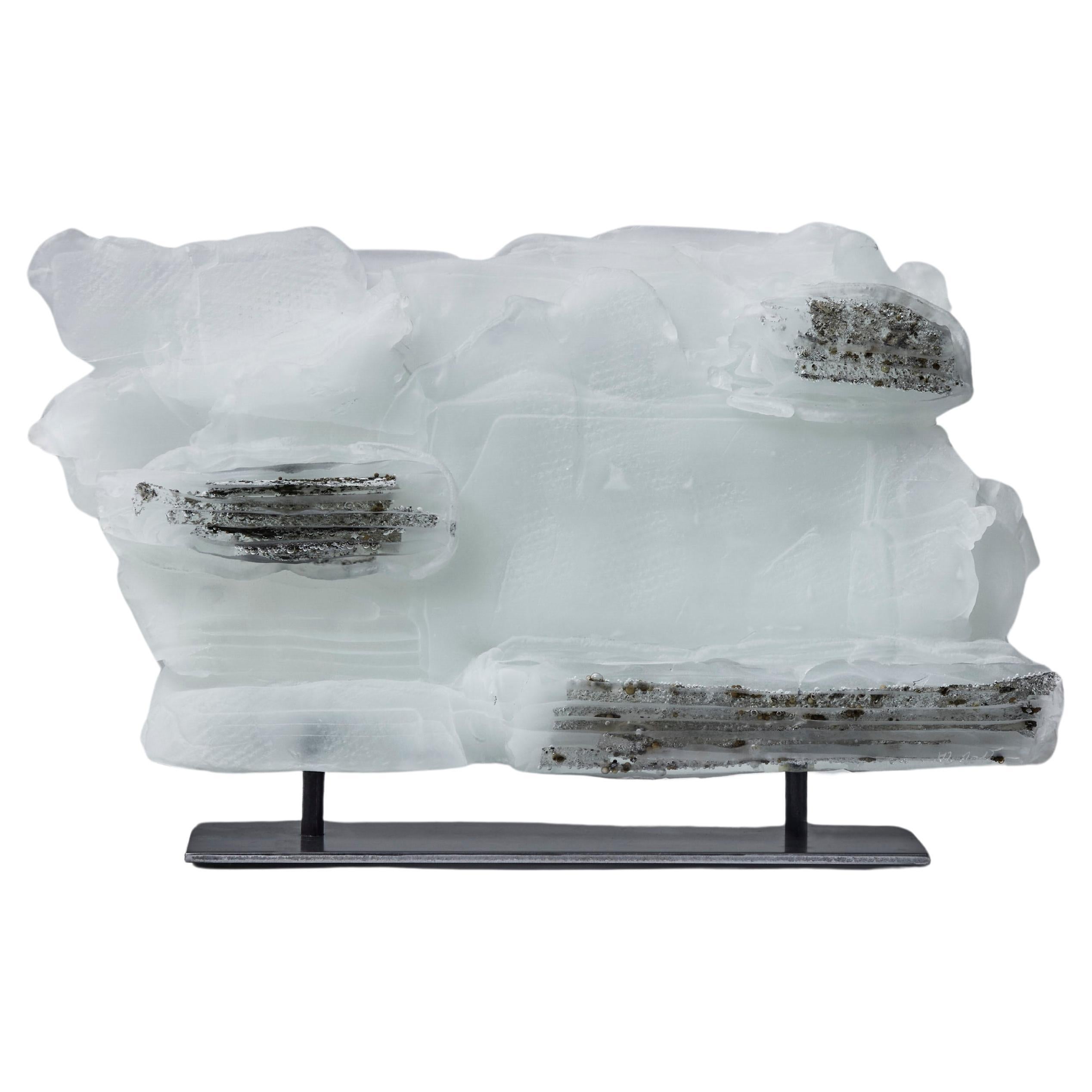 Glasskulptur aus Glas von Marc L. zu Kostpreis im Angebot