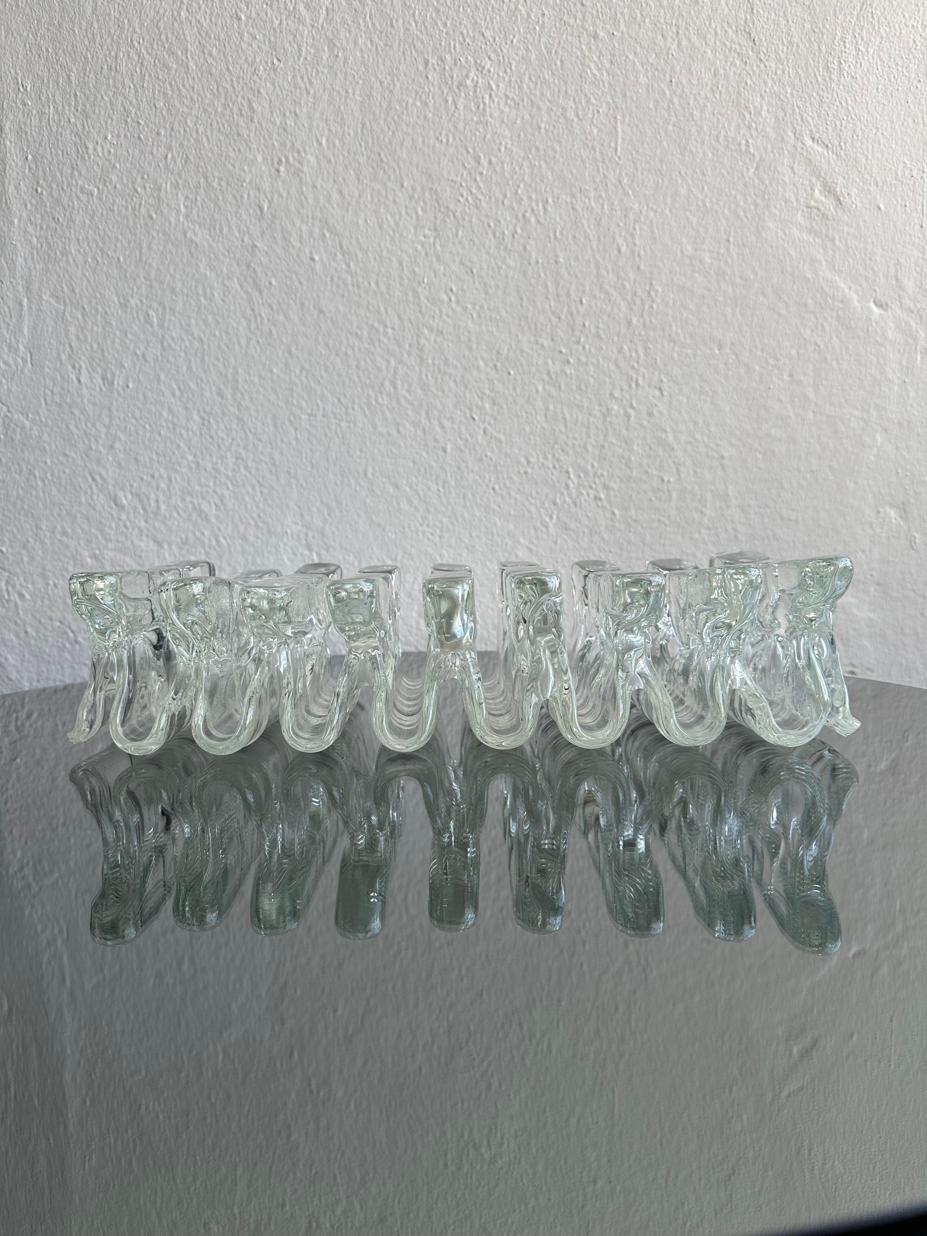 Art Glass Glass Art Piece/Sculpture - Book Holder ''Musicali'' by Renato Toso, Murano 1968 For Sale