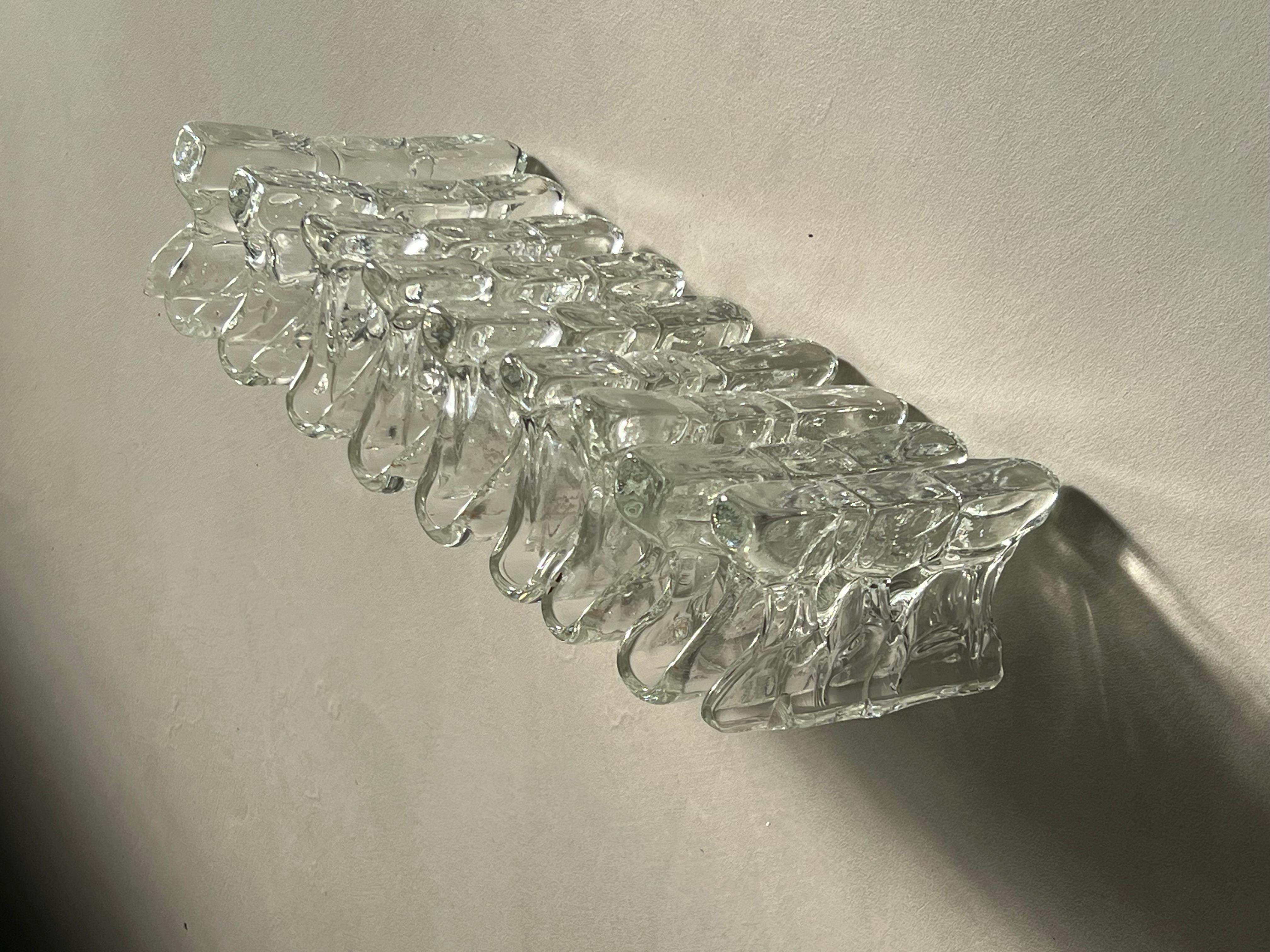 Glass Art Piece/Sculpture - Book Holder ''Musicali'' by Renato Toso, Murano 1968 For Sale 12
