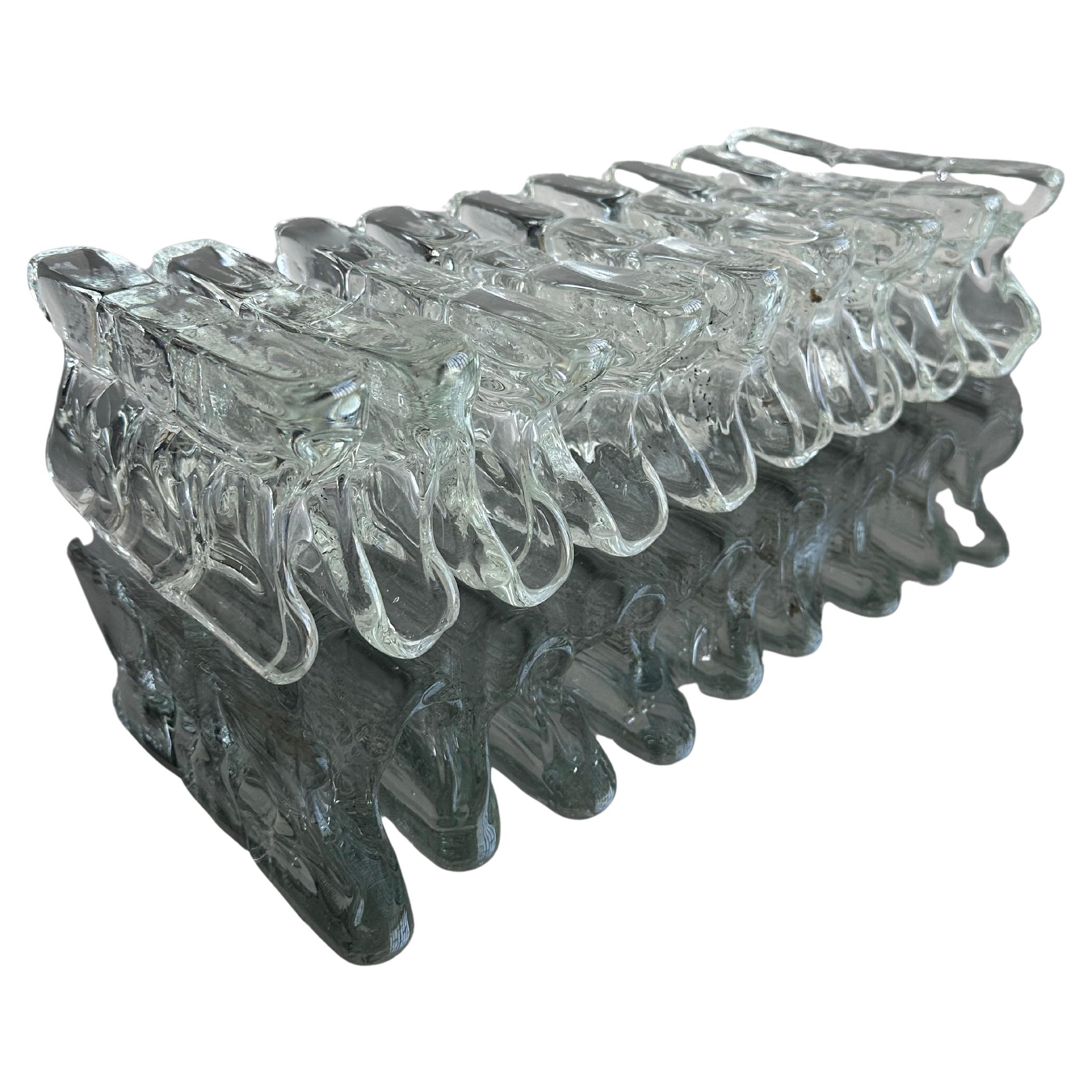 Glass Artwork in Murano Glass By Renato Toso - Fratelli Toso Artwork - Musicali 

''Musicali'' Sculpture and Magazine/Paper holder from 1968 Venice Biennale made by Renato Toso of Fratelli Toso

This is a Fratelli Toso Glasswork, an artistic