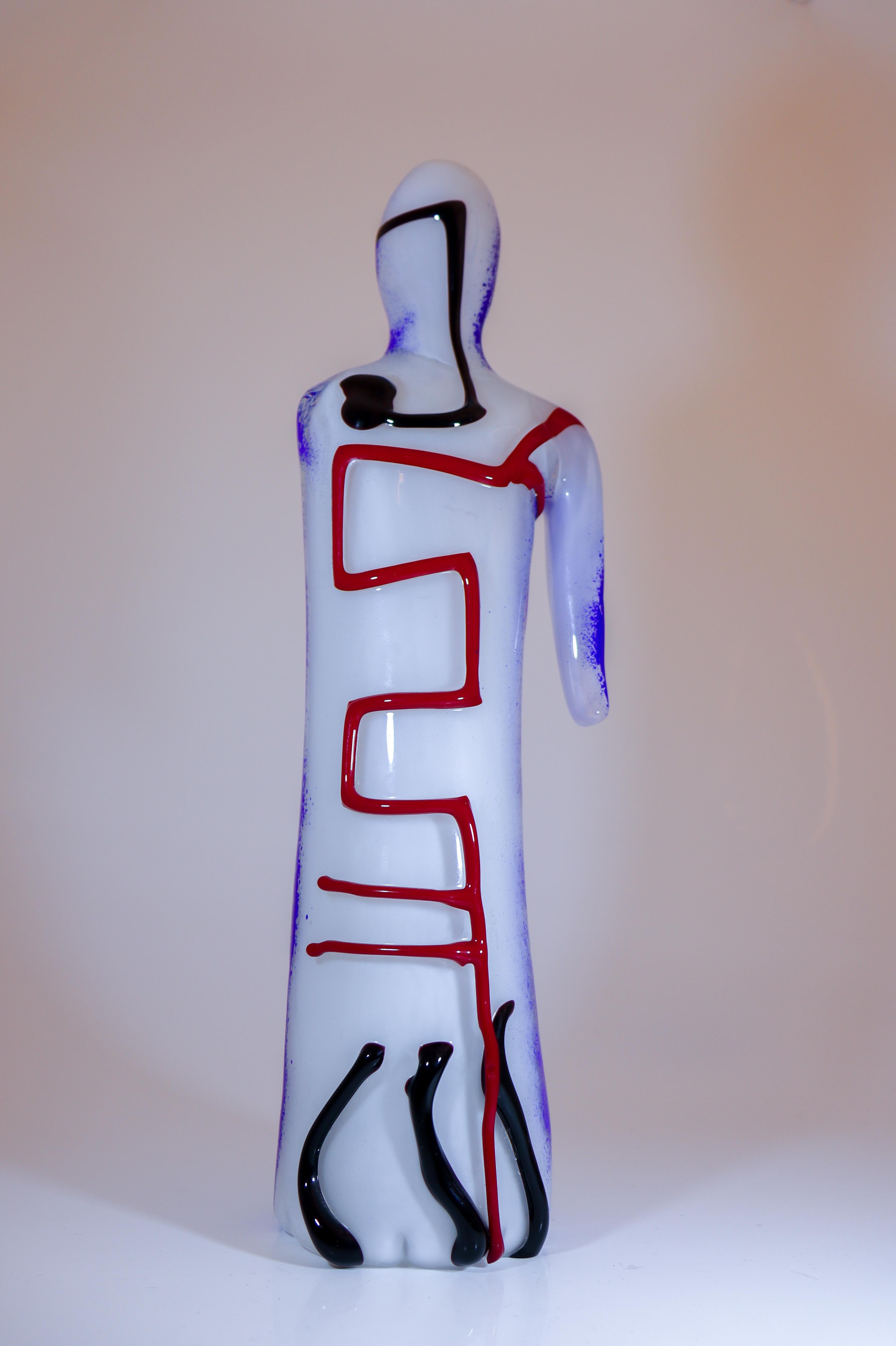 German Glass Sculpture - James Coignard - Berengo - Murano For Sale