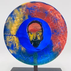 Glass Sculpture Kjell Engman Atelier for Kosta Boda Sweden Signed and Numbered