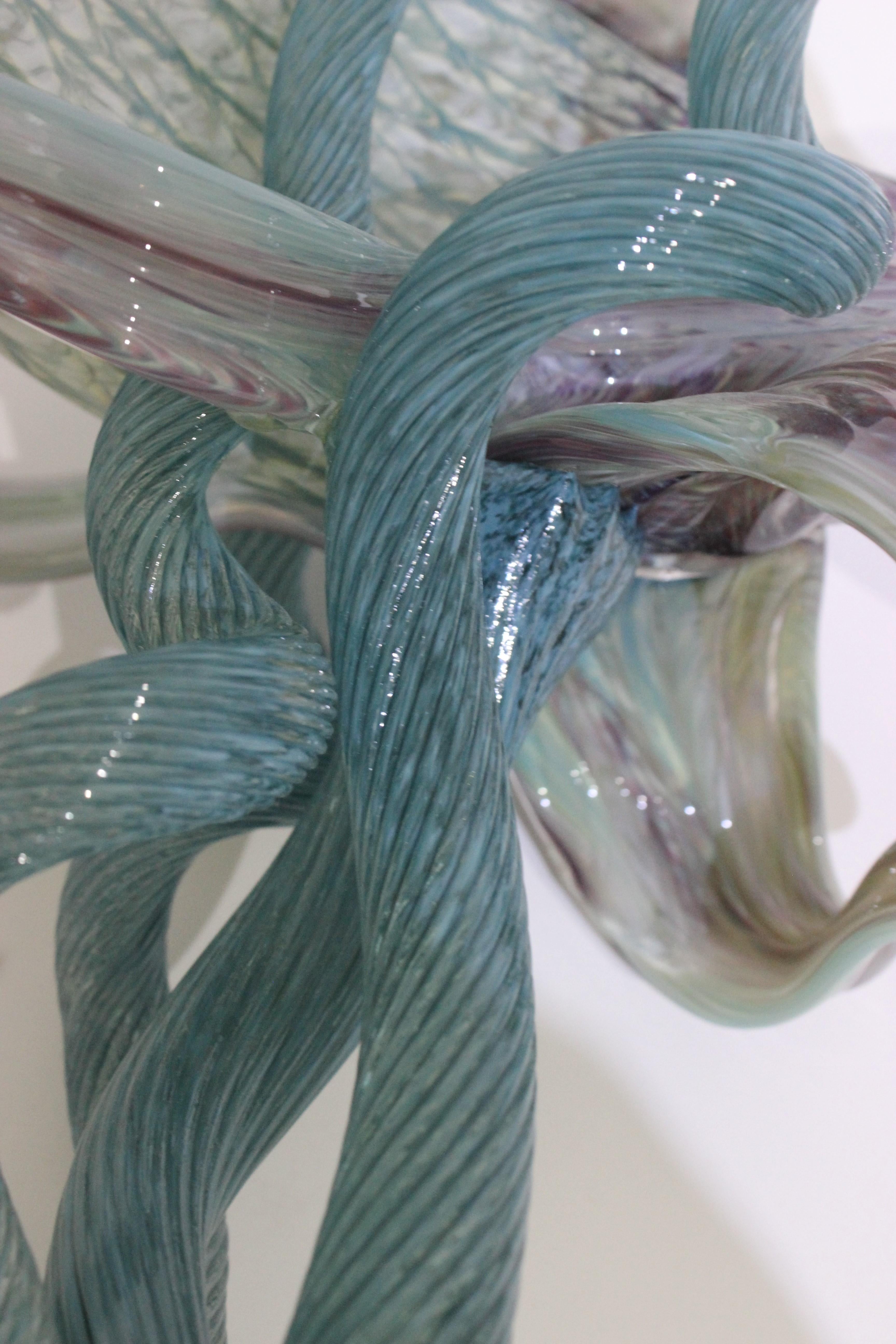 Glass Sculpture of an Exotic Fish 5