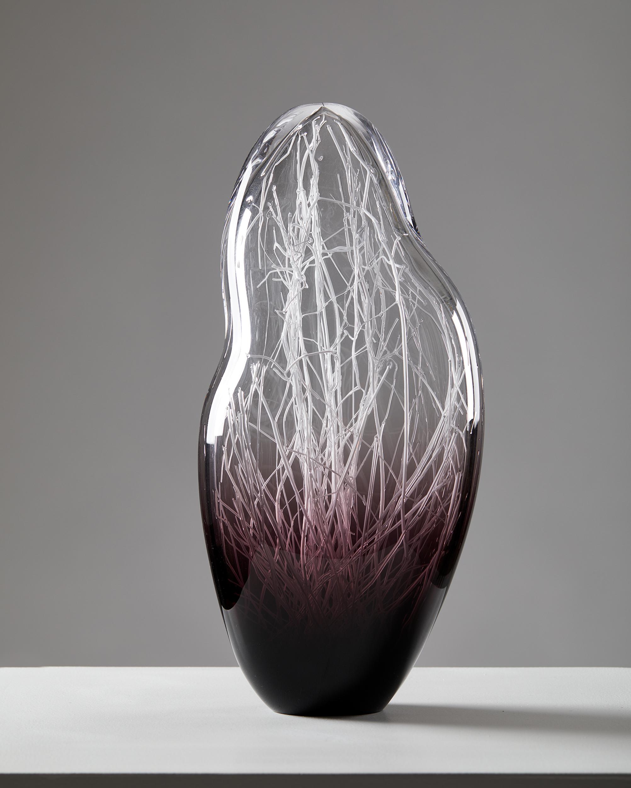 Danish Glass Sculpture “Penumbra” by Hanne Enemark and Louis Thompson