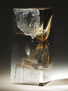 Glass Sculpture "Metamorphosis" by Frantisek Csandal, 2001