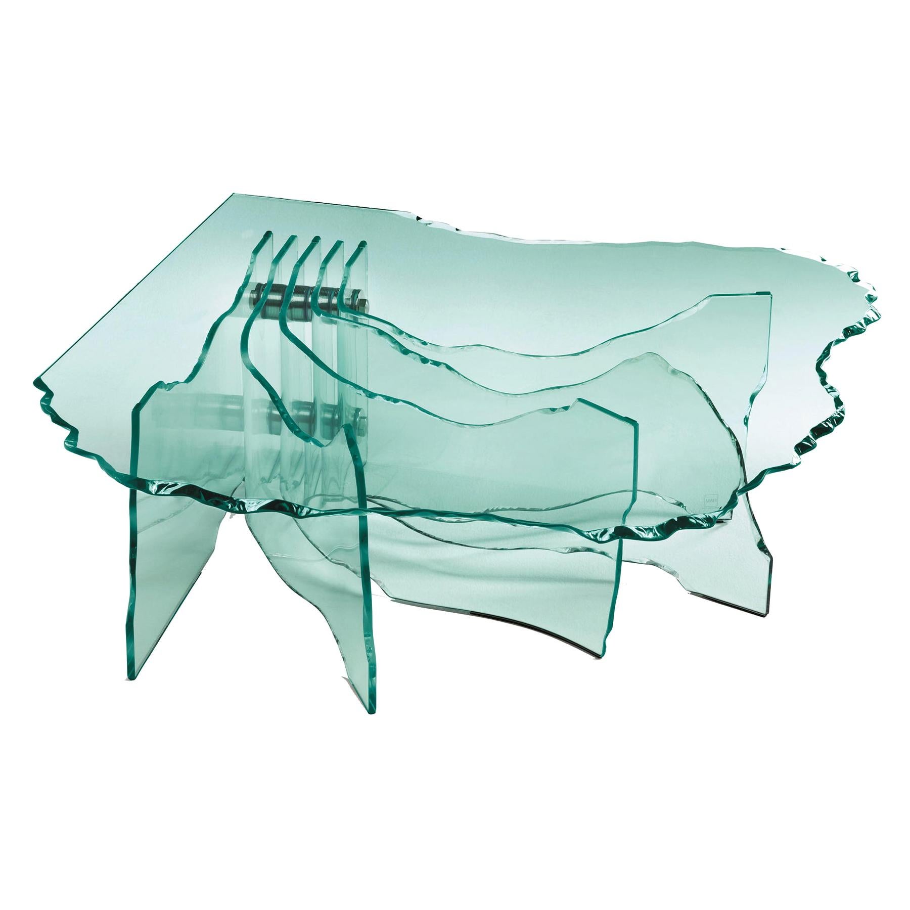 Glass Sheets Coffee Table