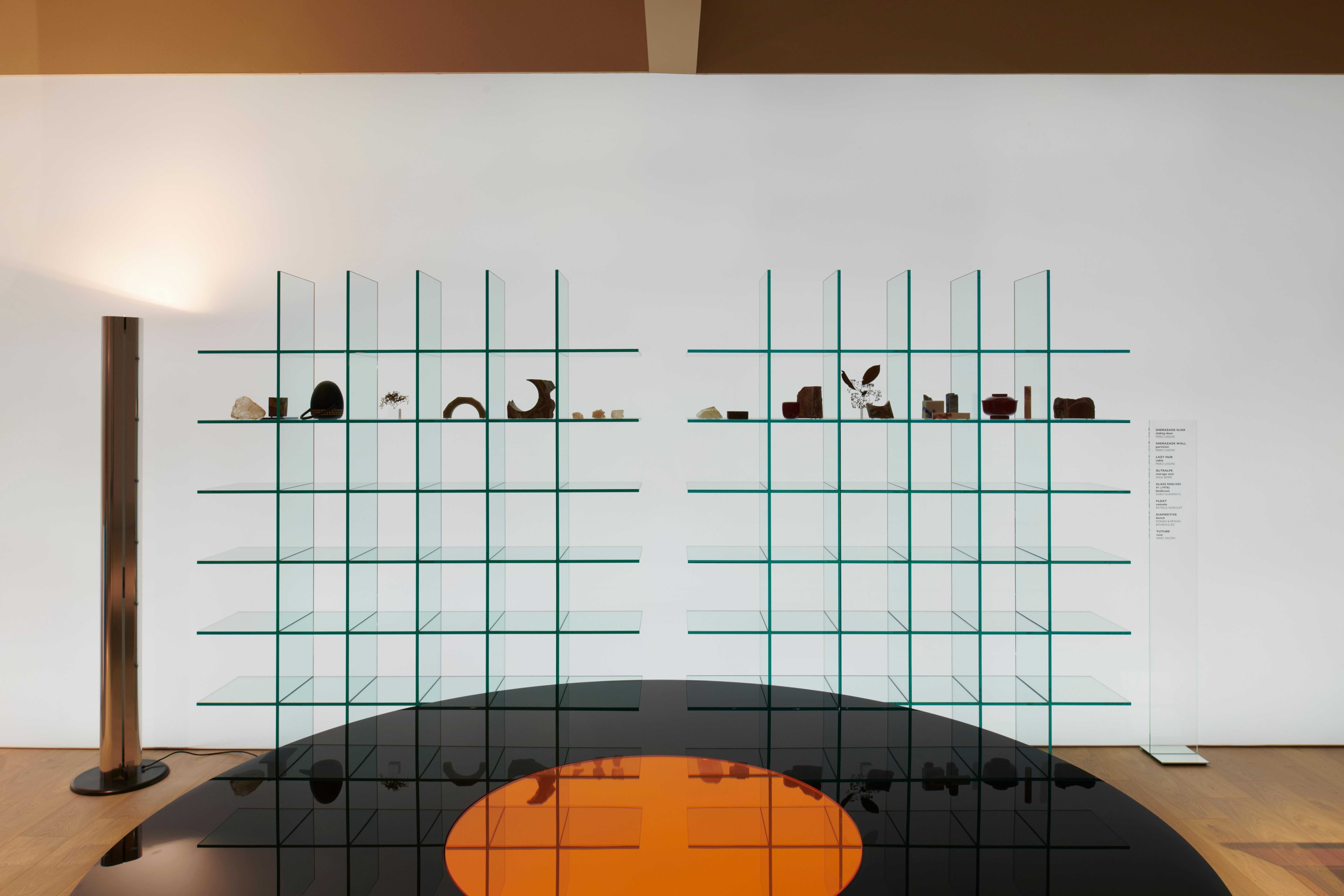 XXIe siècle et contemporain GLASS SHELVES n°1 « 1976 », de Shiro Kuramata pour Glas Italia en vente
